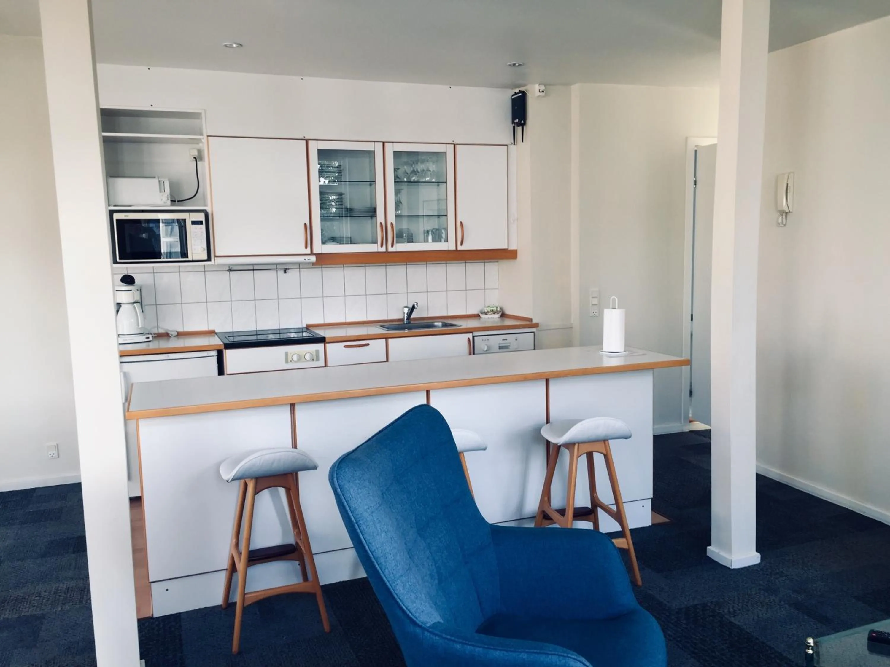 Kitchen or kitchenette in City Hotel Apartments