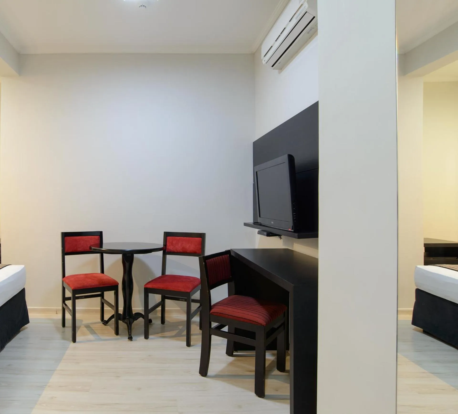 Bed in Faro Hotel Taubaté