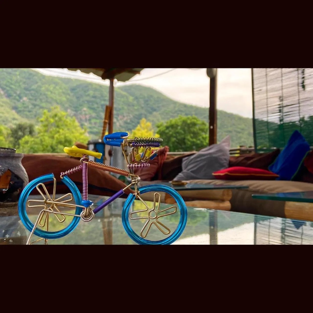 Natural landscape in Namaste India