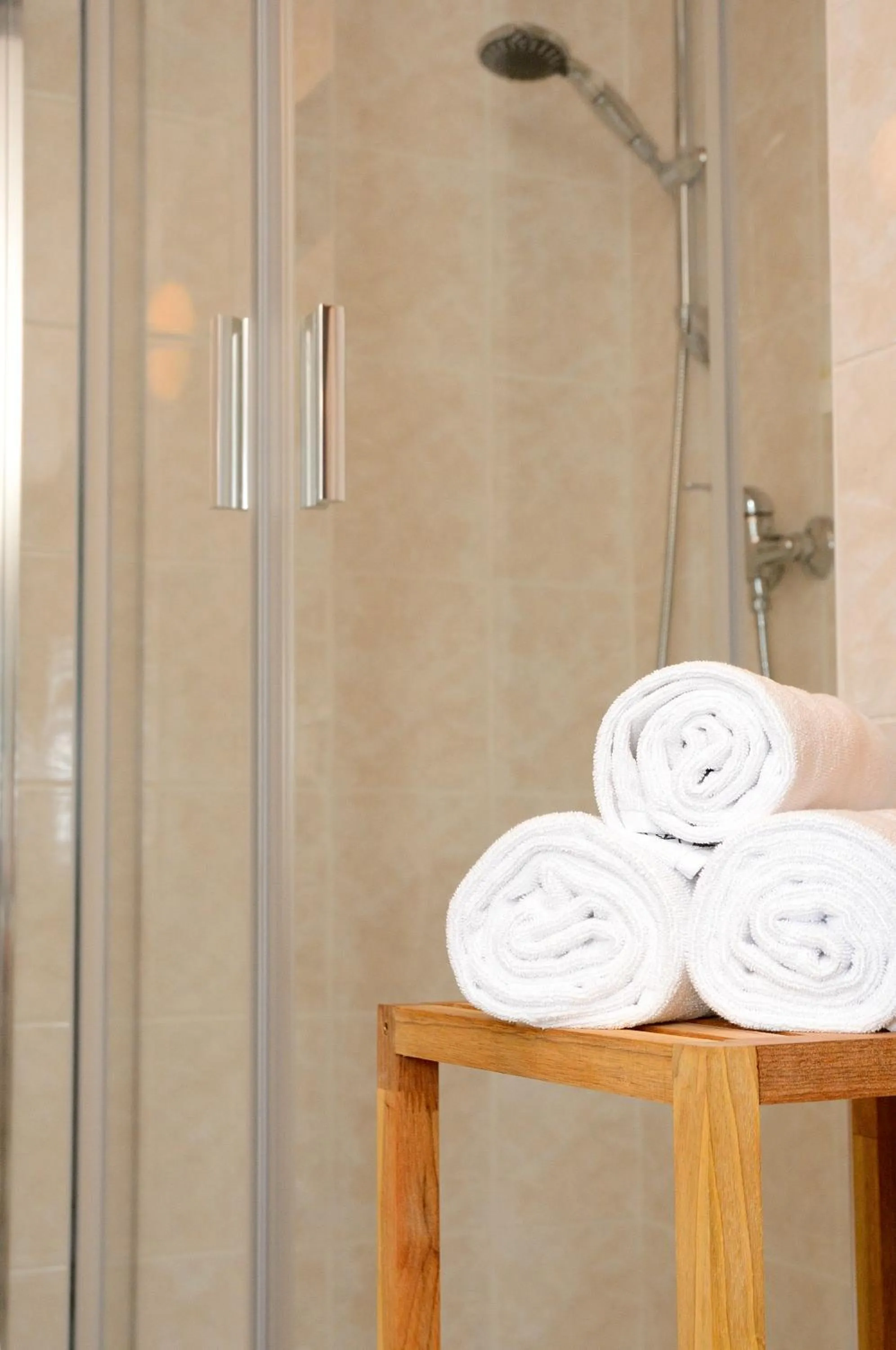 Bathroom in Hotel Leopold Račín