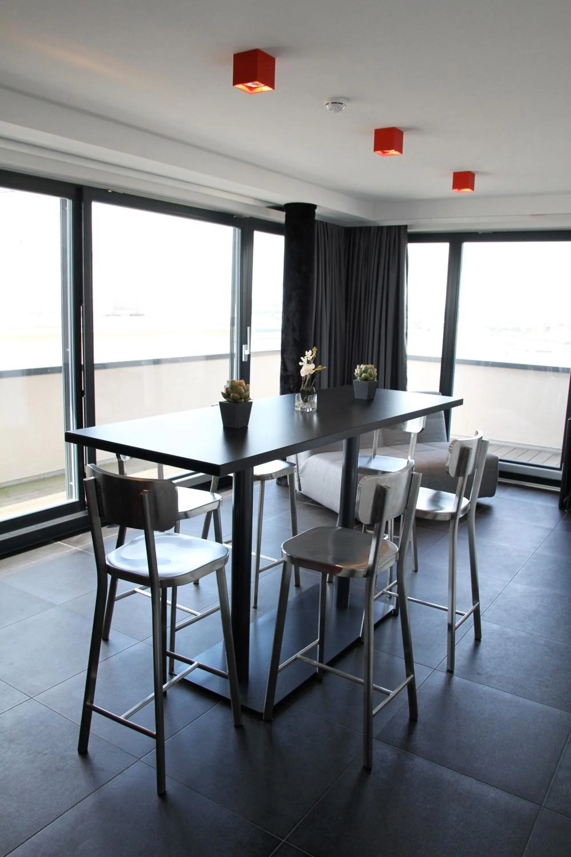 Dining area in Hotel Grey