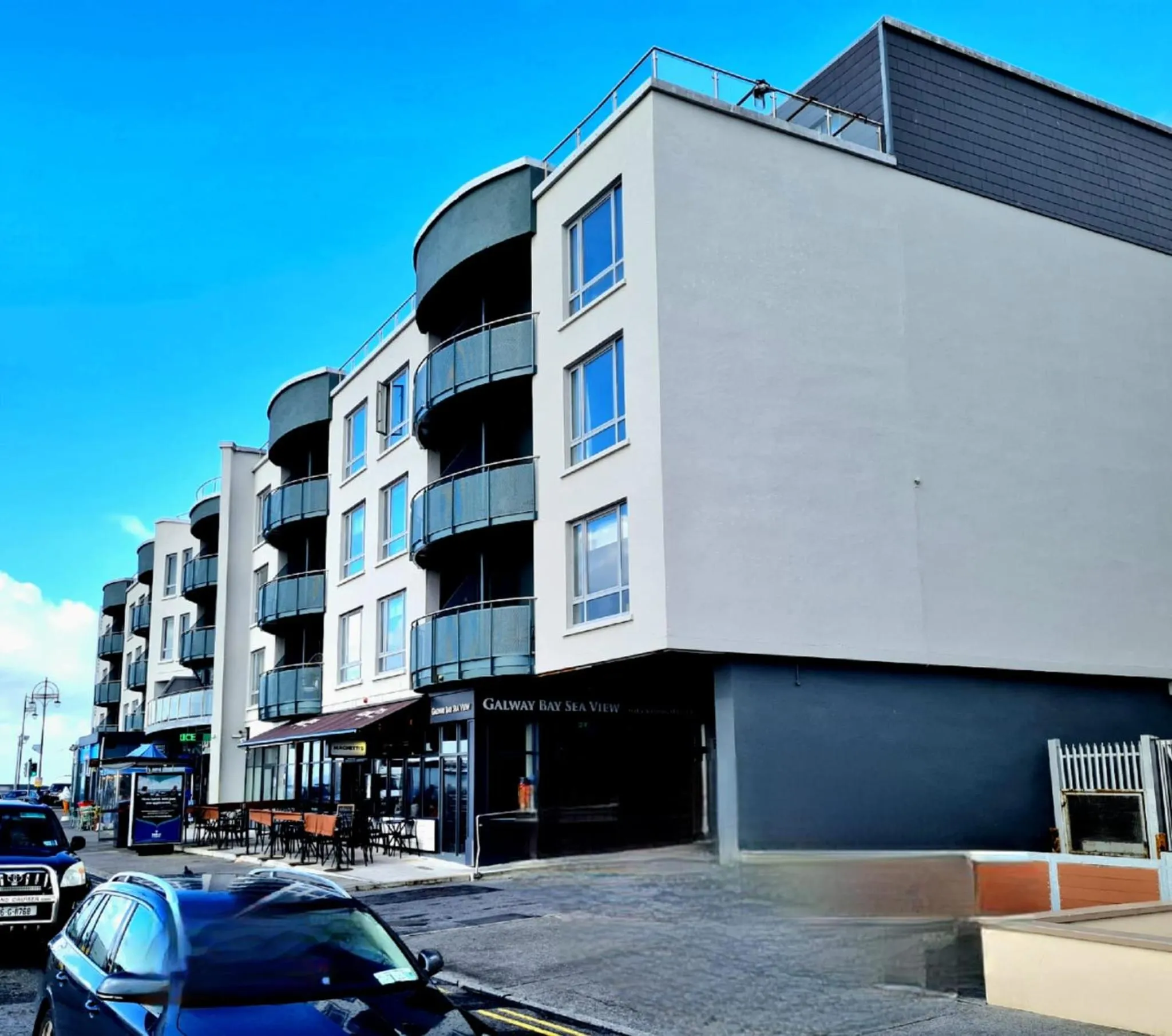 Property building in Galway Bay Sea View Apartments