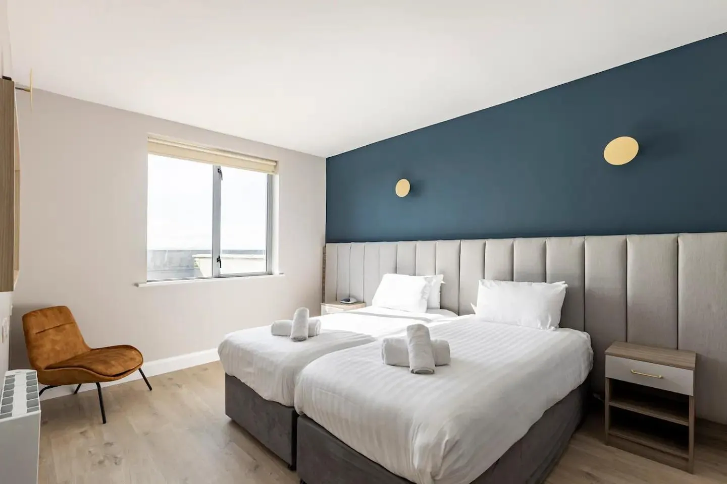 Bedroom, Bed in Galway Bay Sea View Apartments