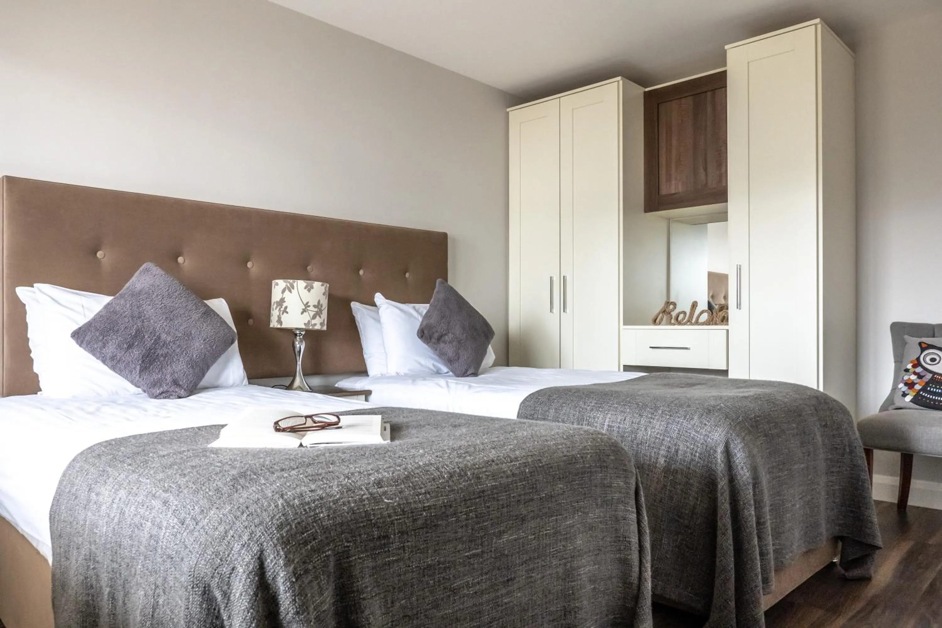 Bedroom, Bed in Galway Bay Sea View Apartments