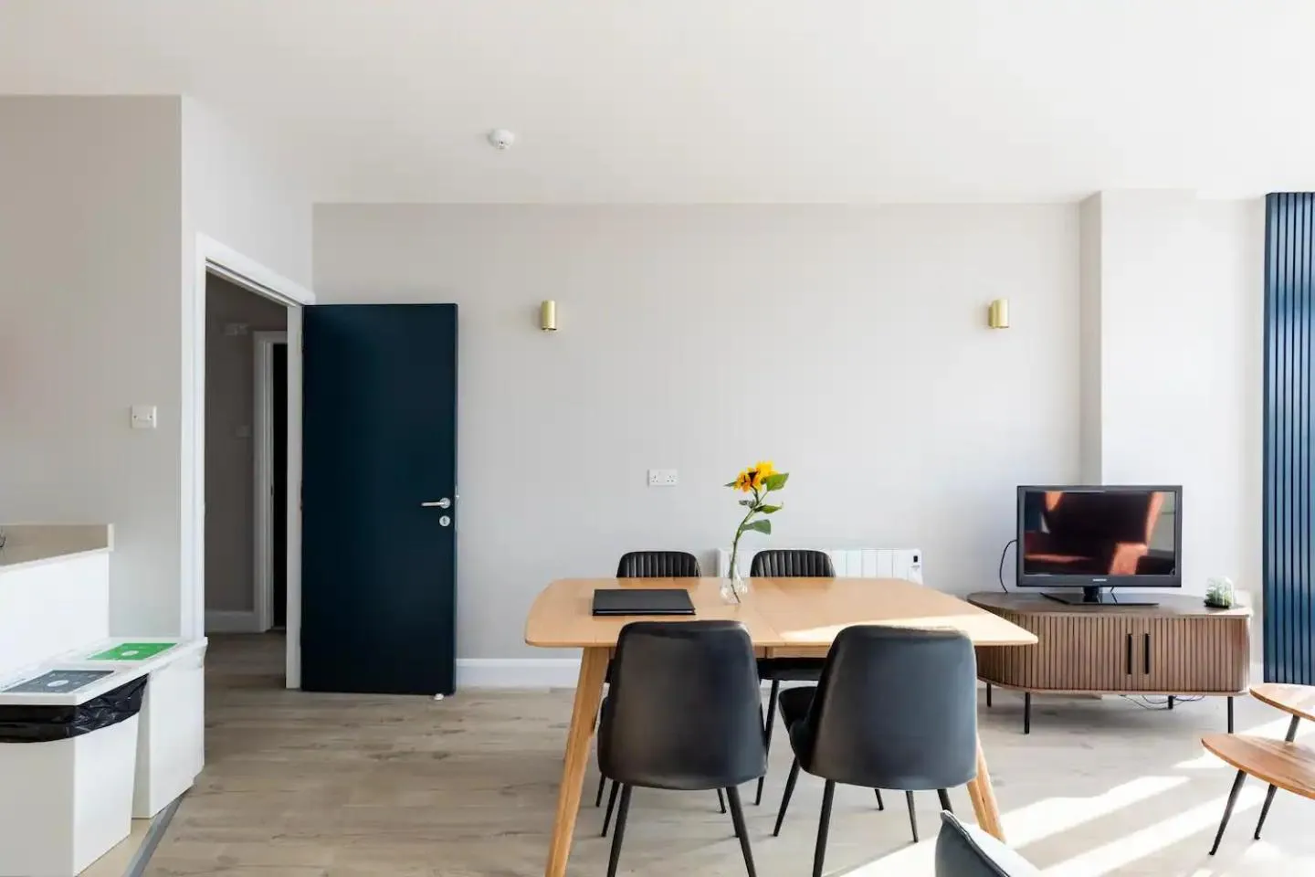 Living room in Galway Bay Sea View Apartments