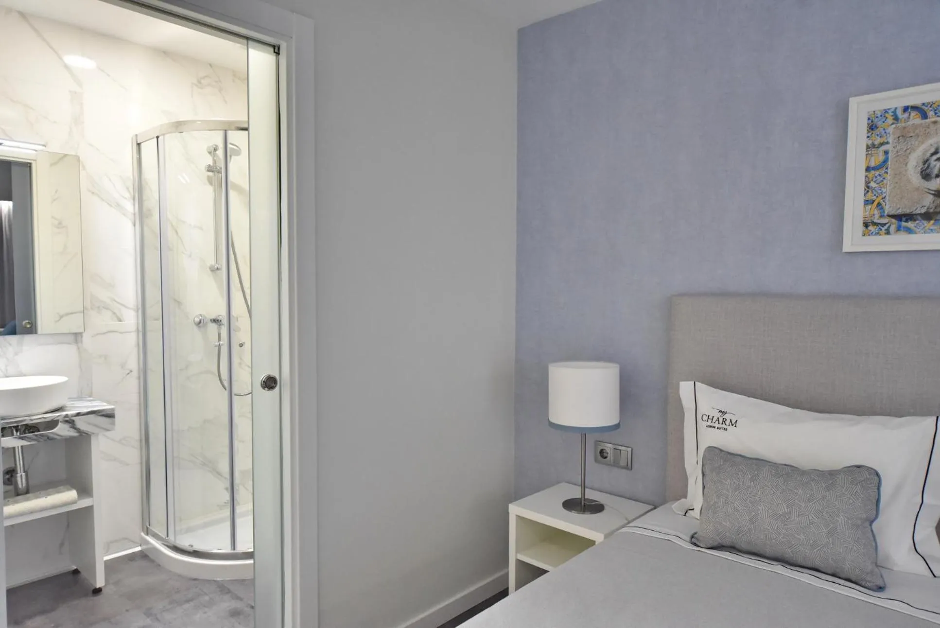 Bed in My Charm Lisbon Suites