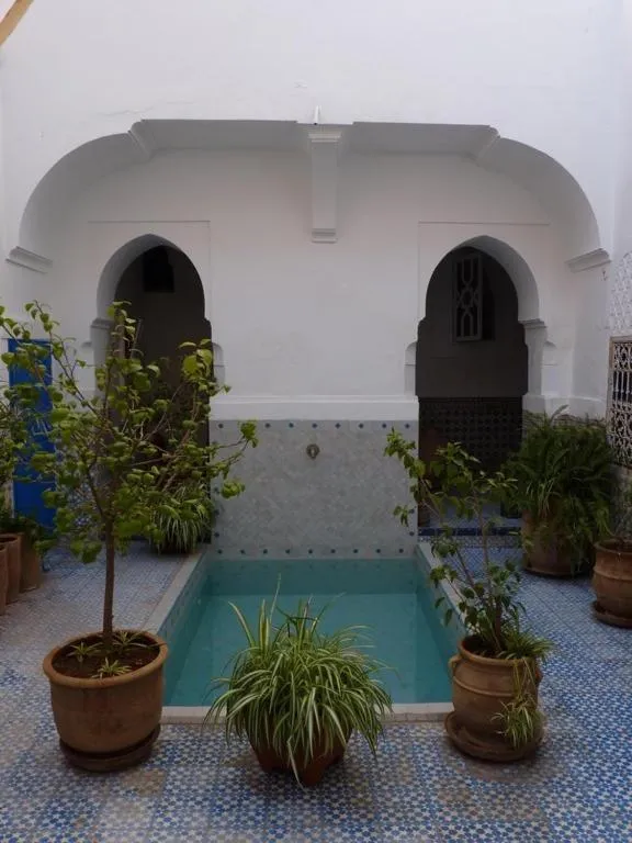 Decorative detail in Riad Ifoulki