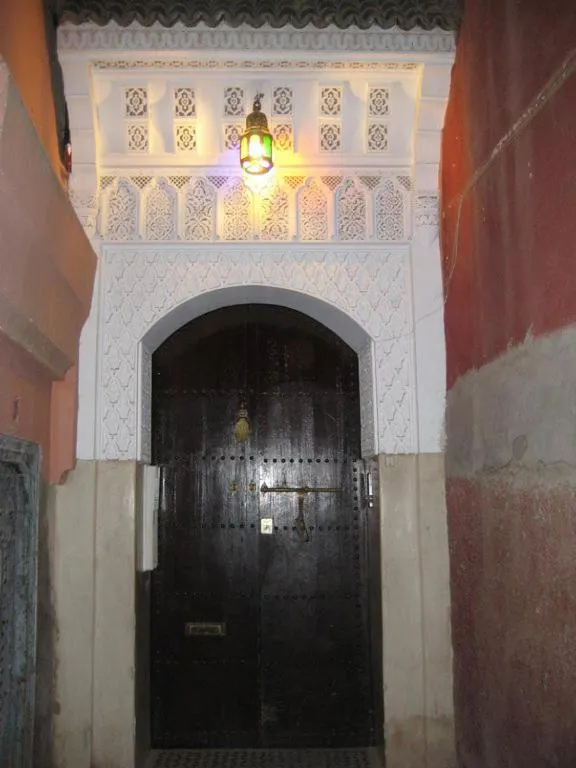 Decorative detail in Riad Ifoulki