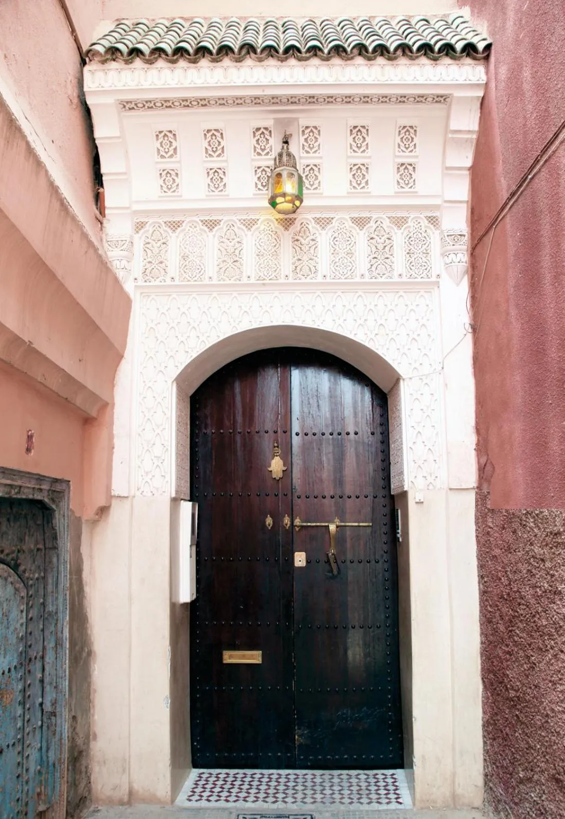 Facade/entrance in Riad Ifoulki