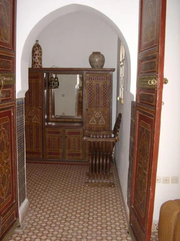 Decorative detail in Riad Ifoulki
