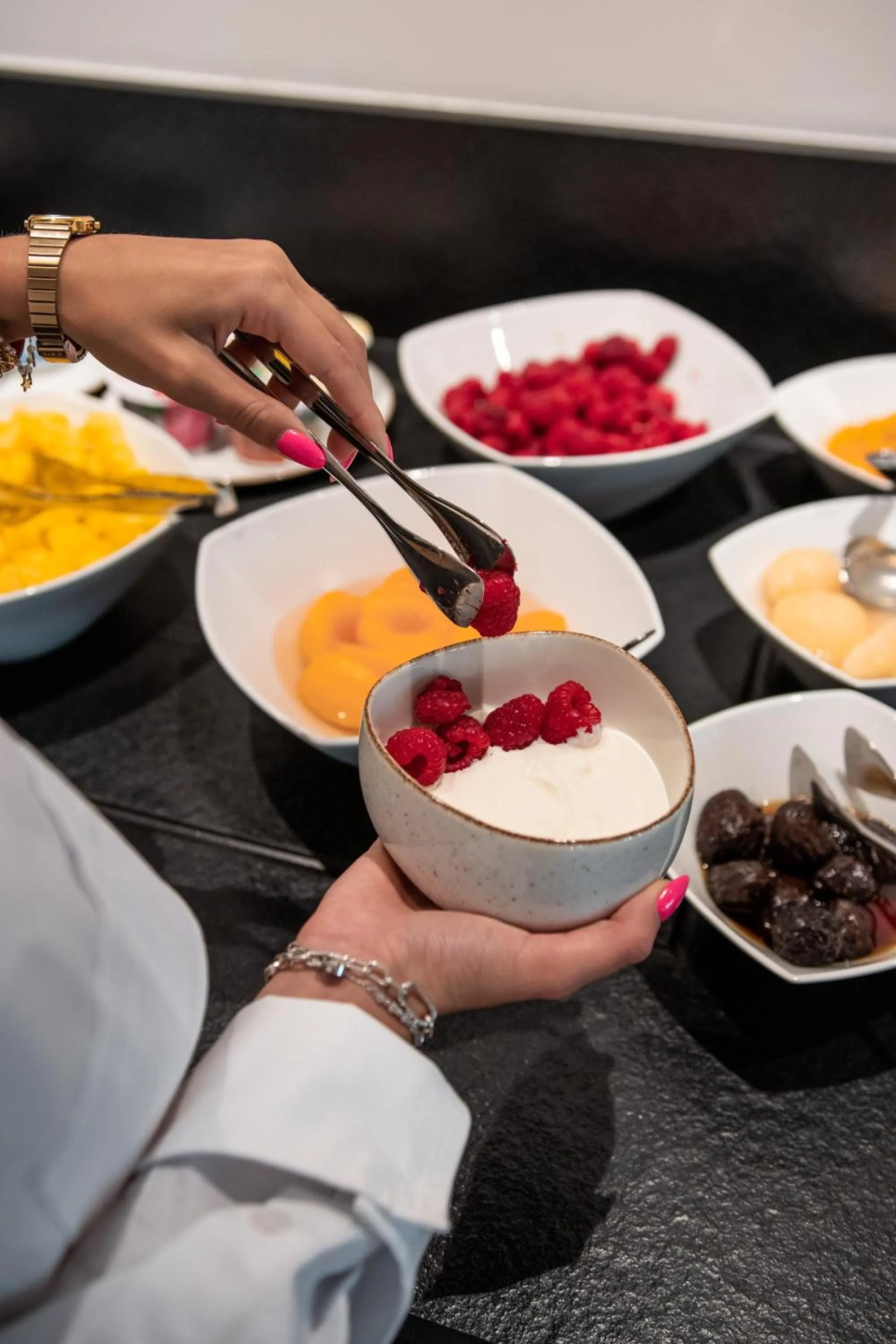 Buffet breakfast in Hotel Royal