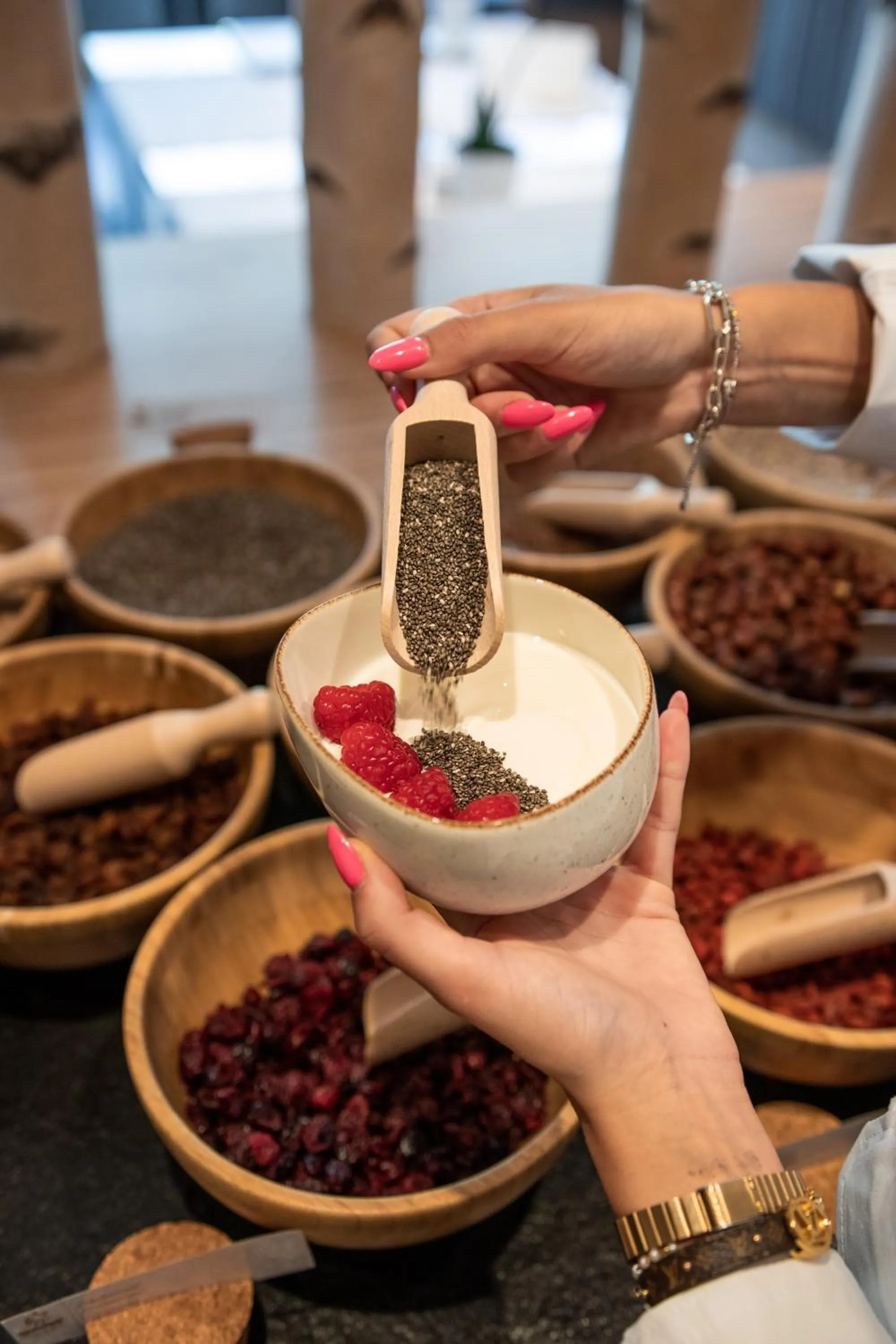 Buffet breakfast in Hotel Royal