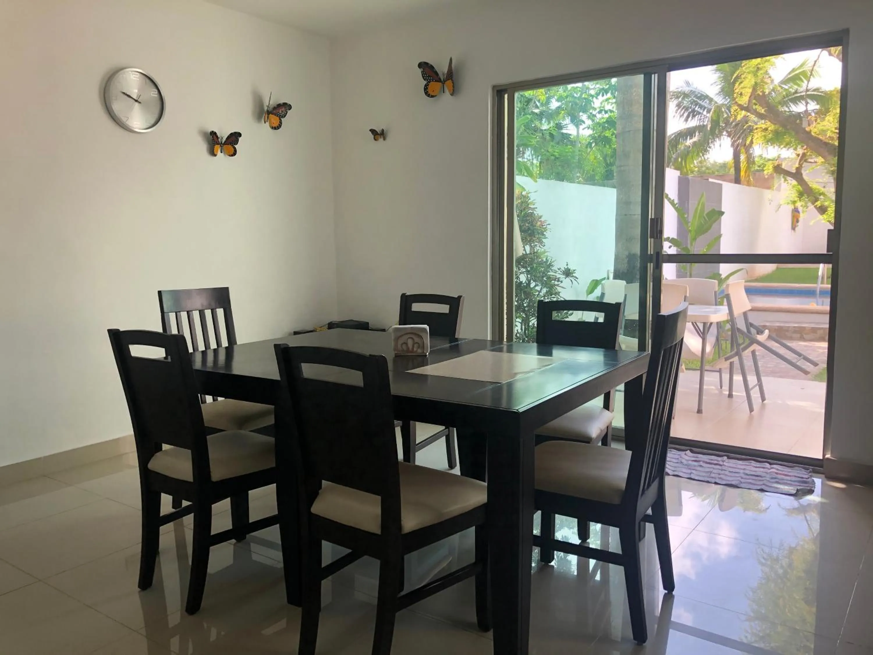 Dining area in Casa Mango