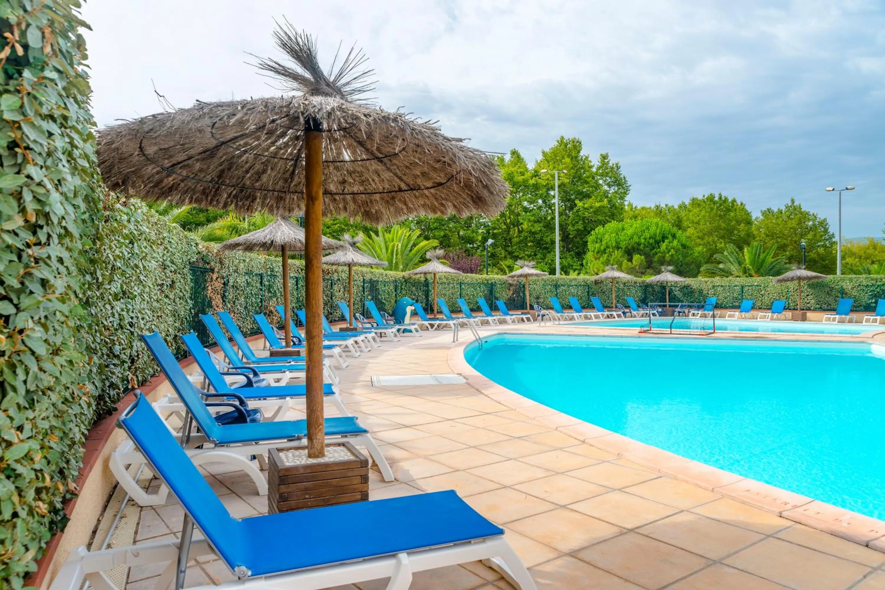 Swimming pool in Azureva Saint Cyprien