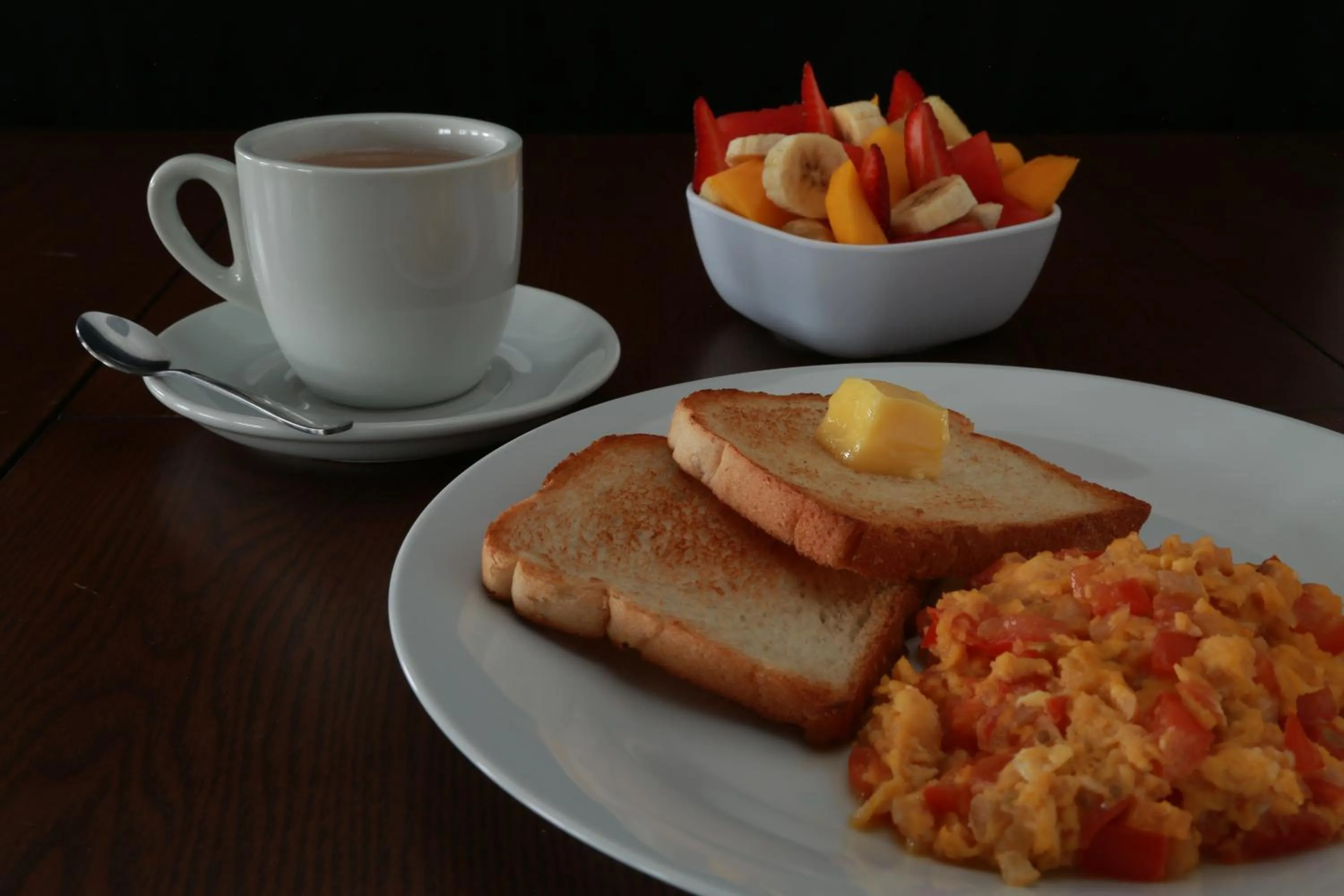 Breakfast in Granada Hostel