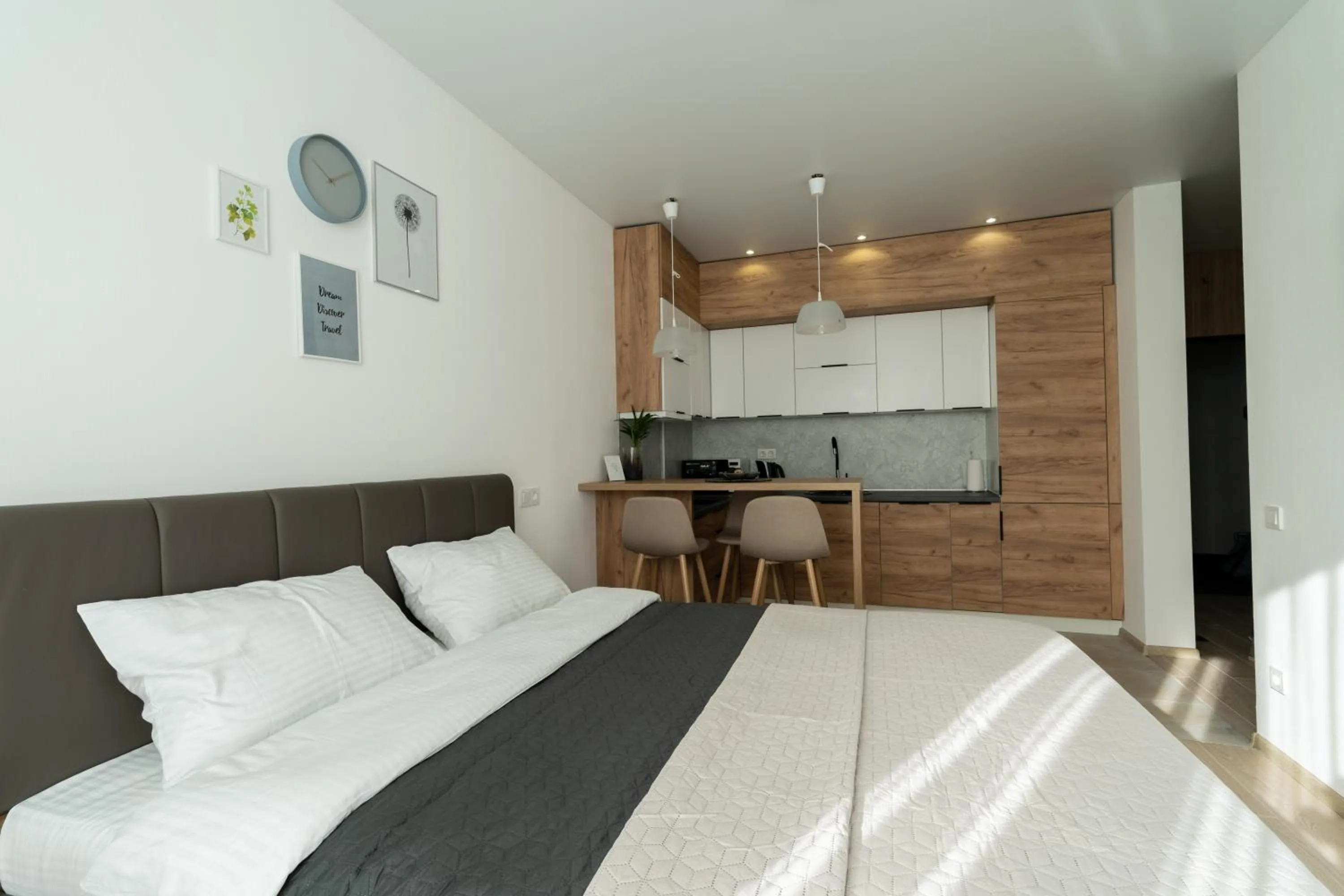 furniture, Bed in Nyvky Residence