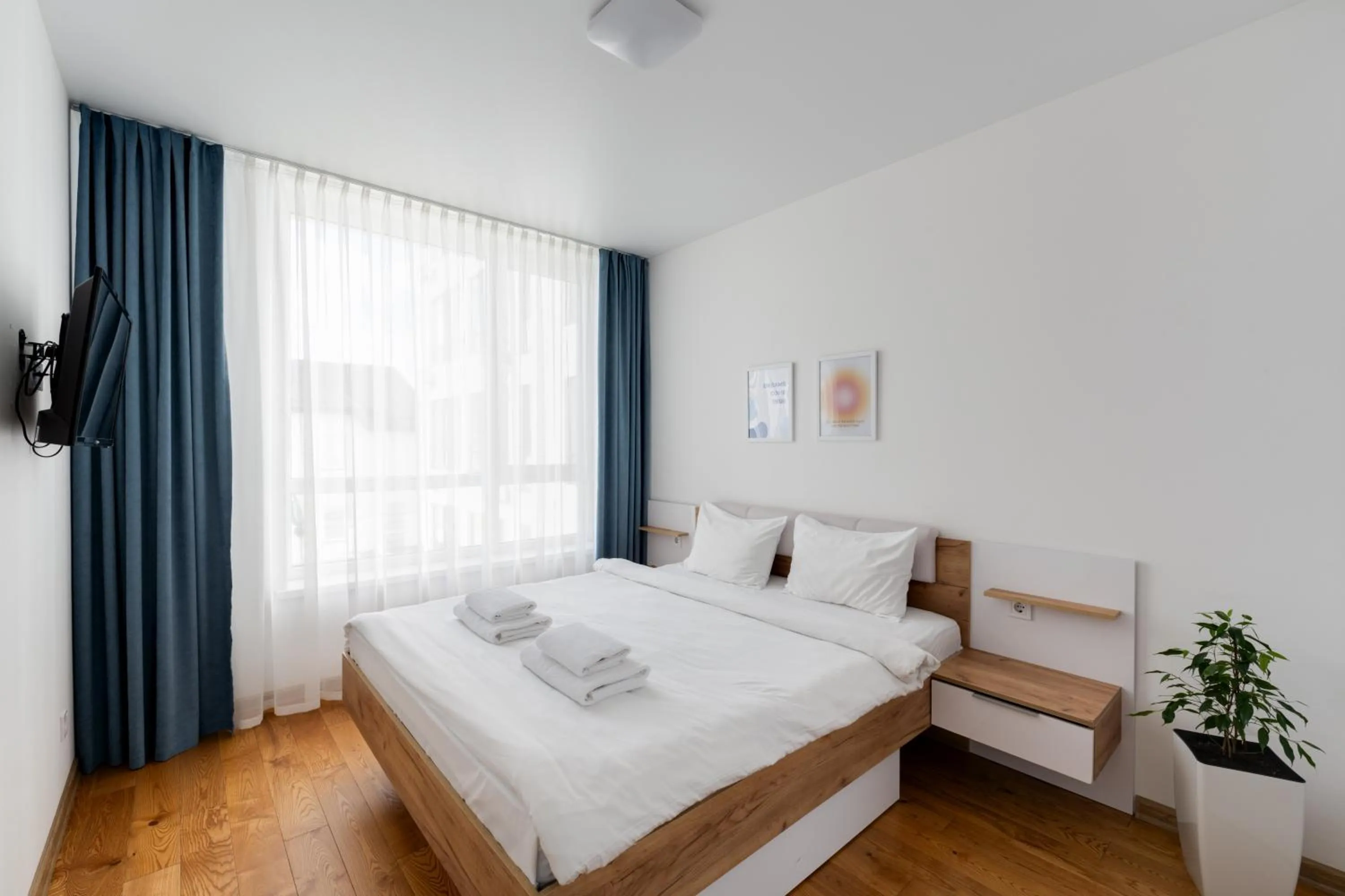 Bed in Nyvky Residence