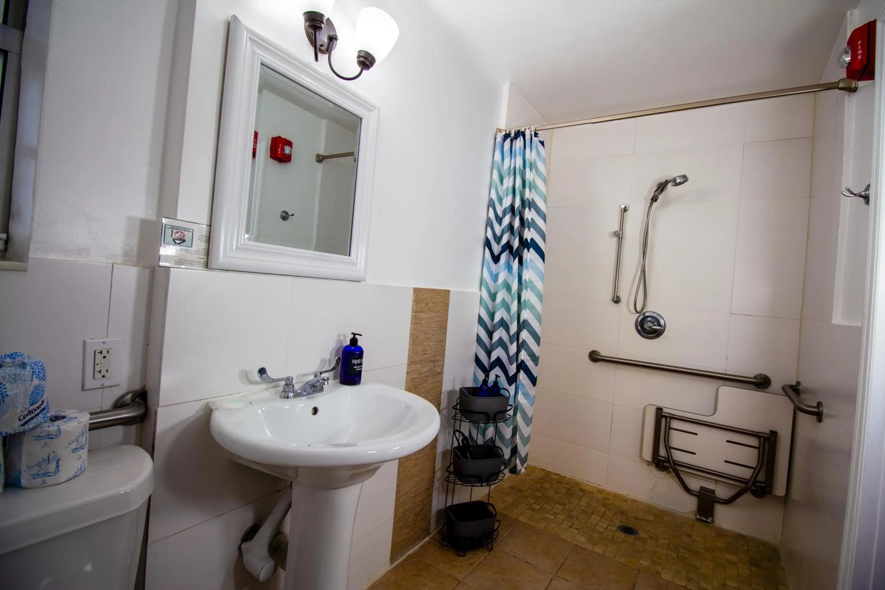 Shower in Casa Gaby Apartments Part of the Oasis Casita Collection