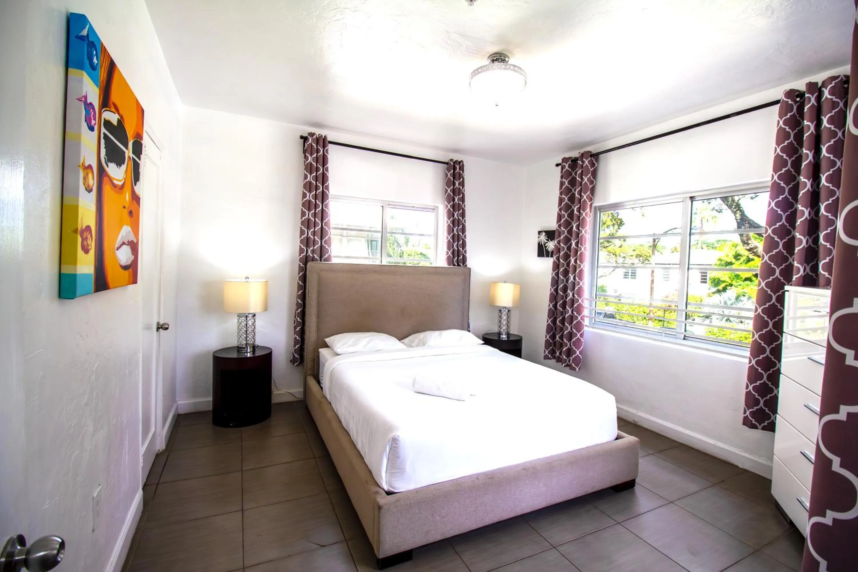 Bed in Casa Gaby Apartments Part of the Oasis Casita Collection