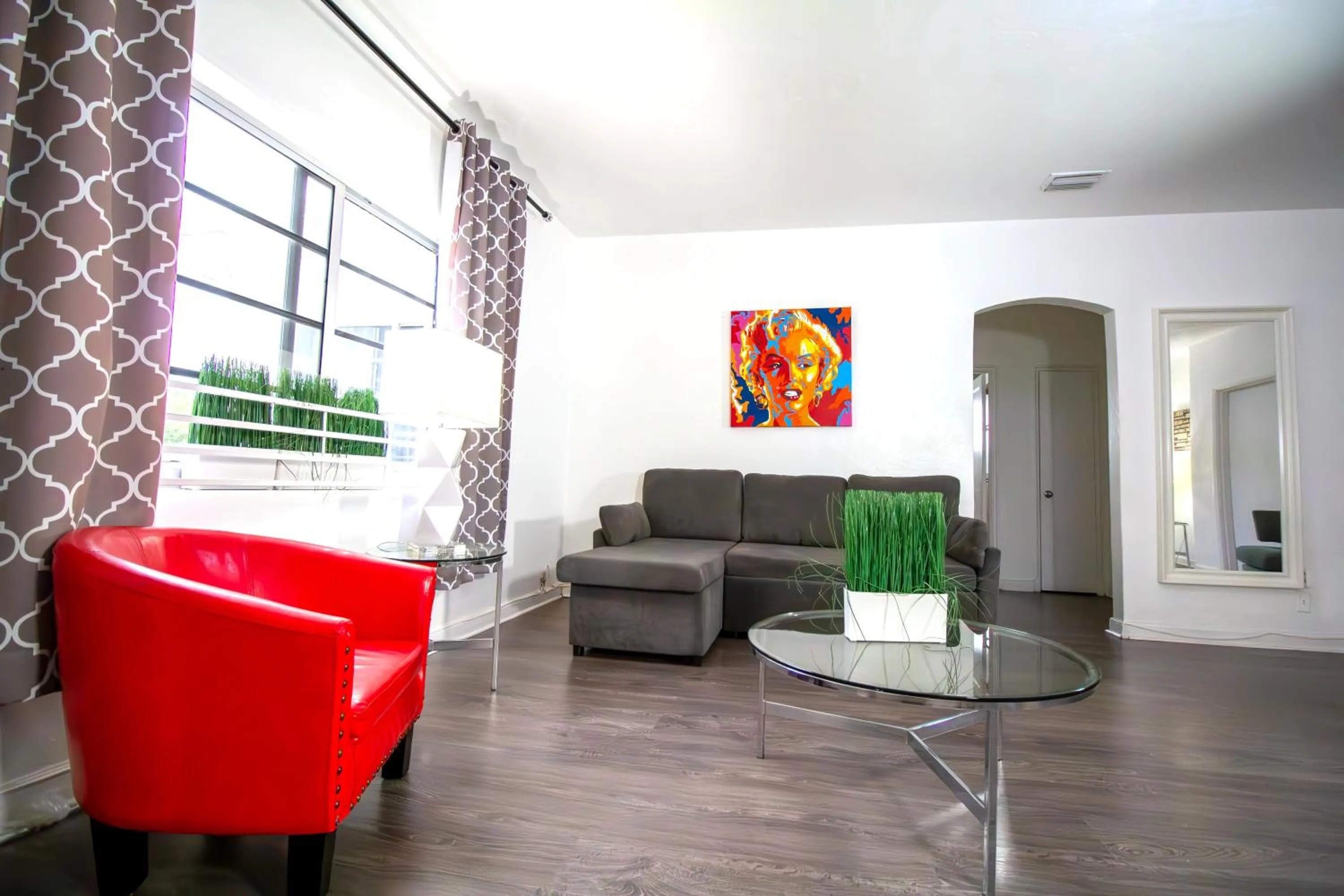 Living room in Casa Gaby Apartments Part of the Oasis Casita Collection