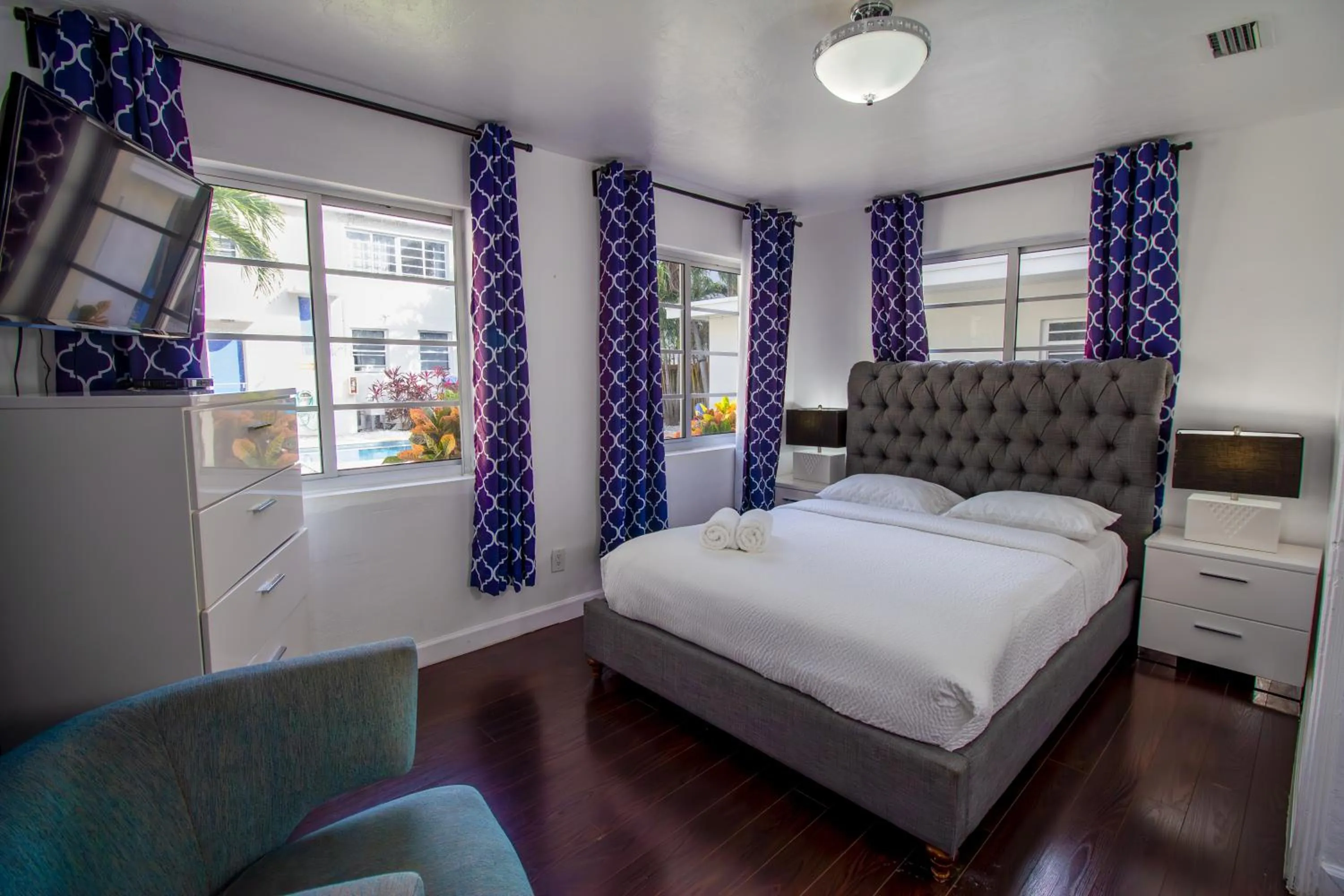 Bed in Casa Gaby Apartments Part of the Oasis Casita Collection