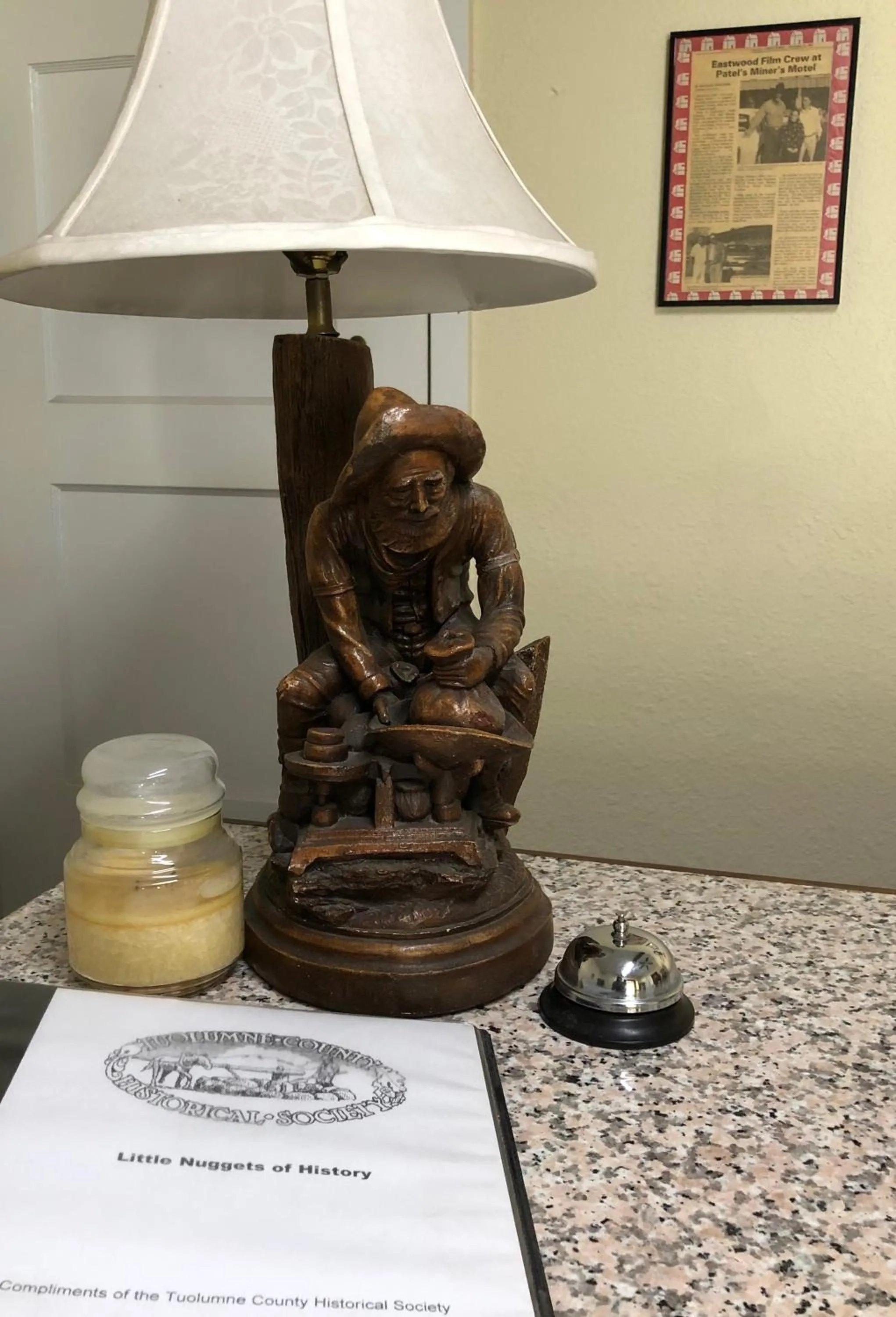 Lobby or reception in Miners Motel Jamestown