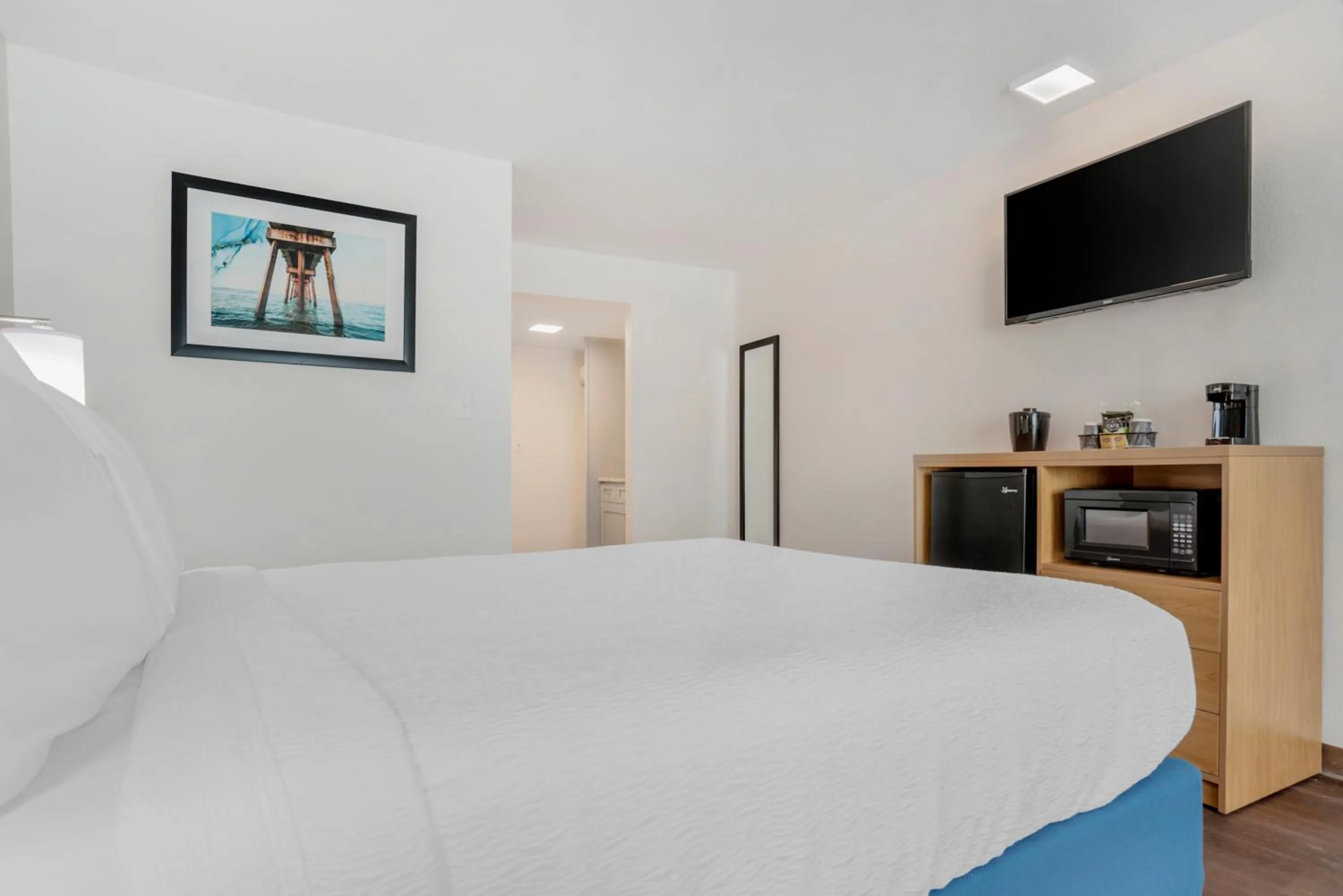 Bed in Chateau Beachfront Hotel, a By the Sea Resort