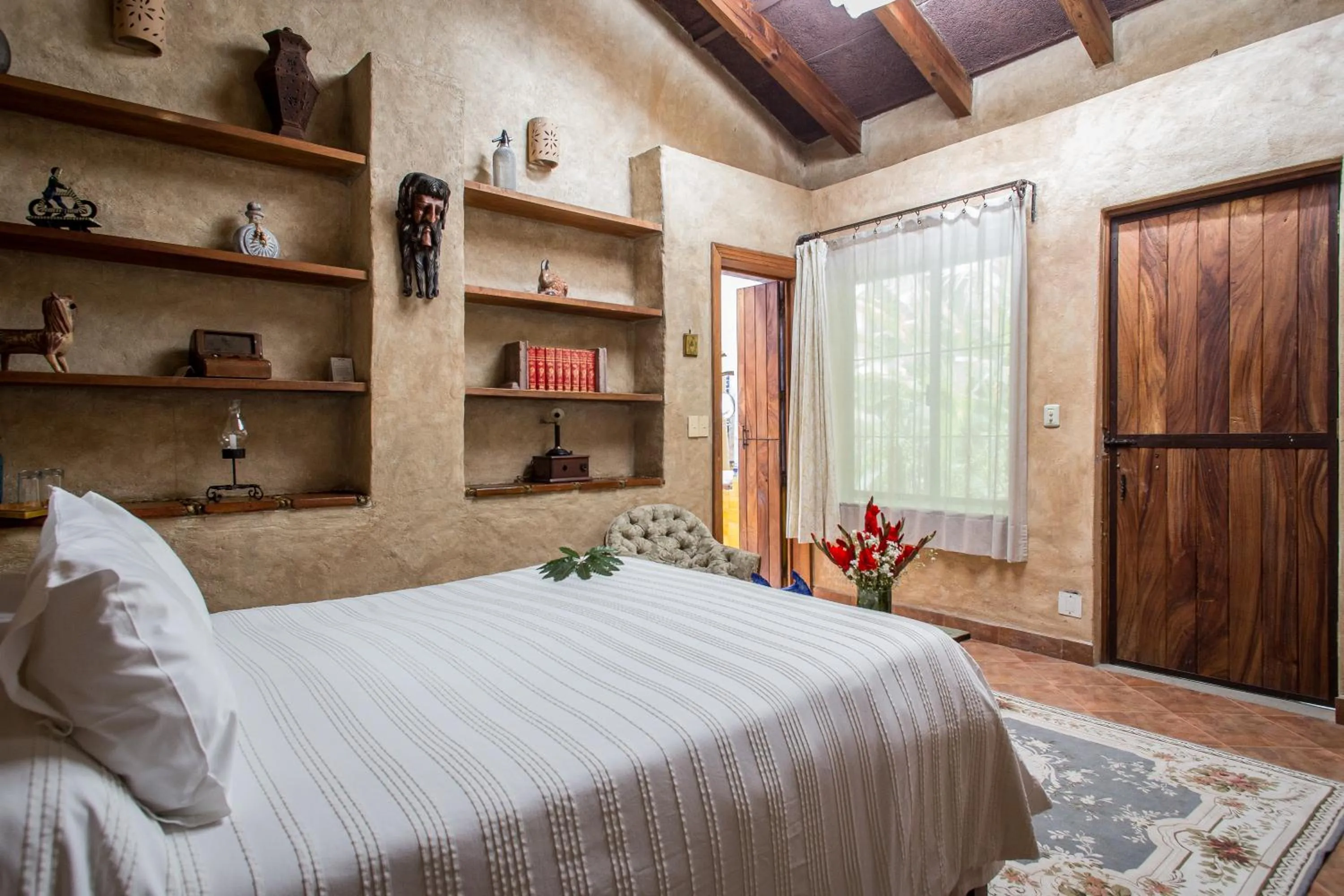 Bed in Hacienda San Gabriel de las Palmas