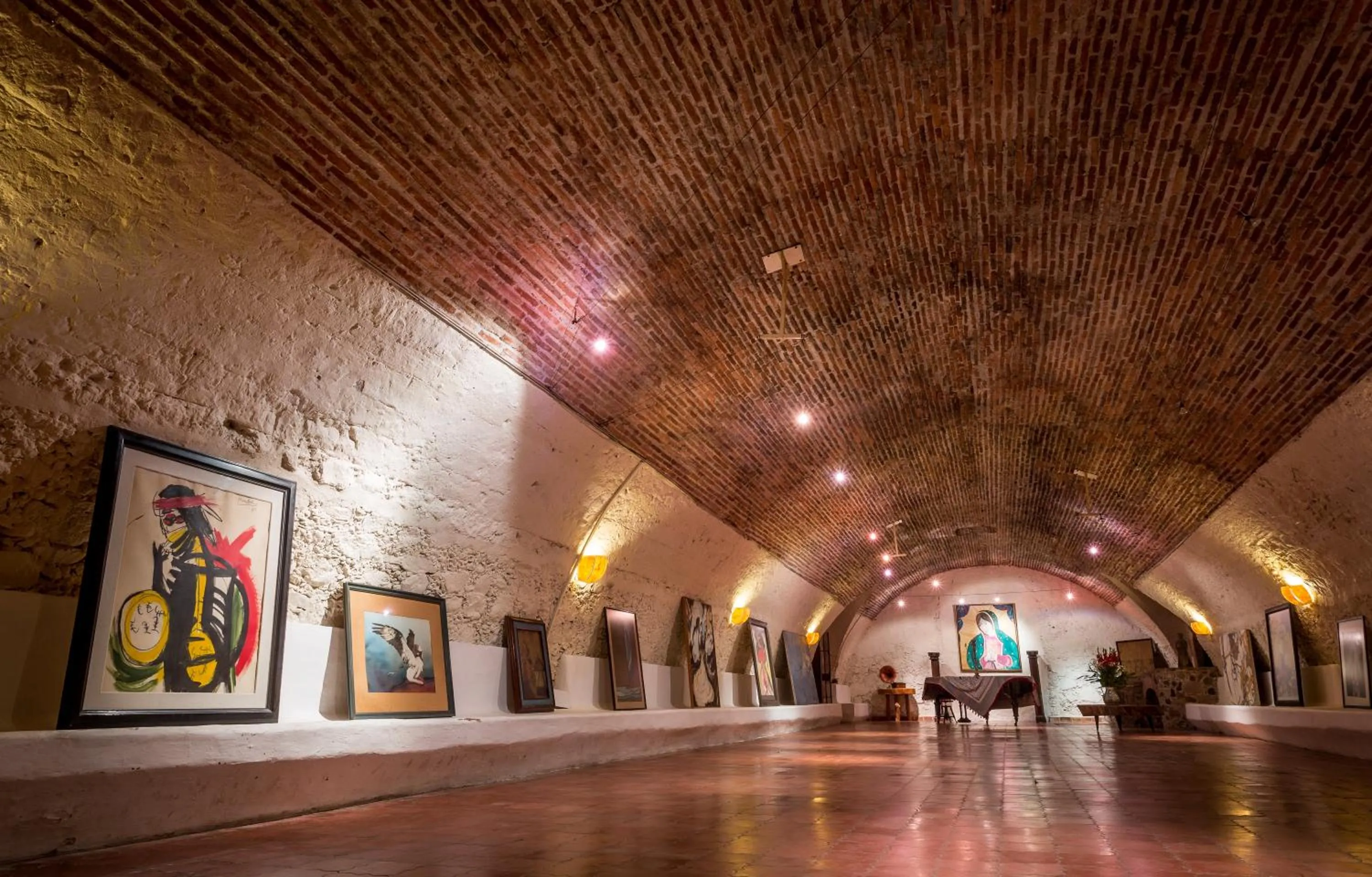 Decorative detail in Hacienda San Gabriel de las Palmas
