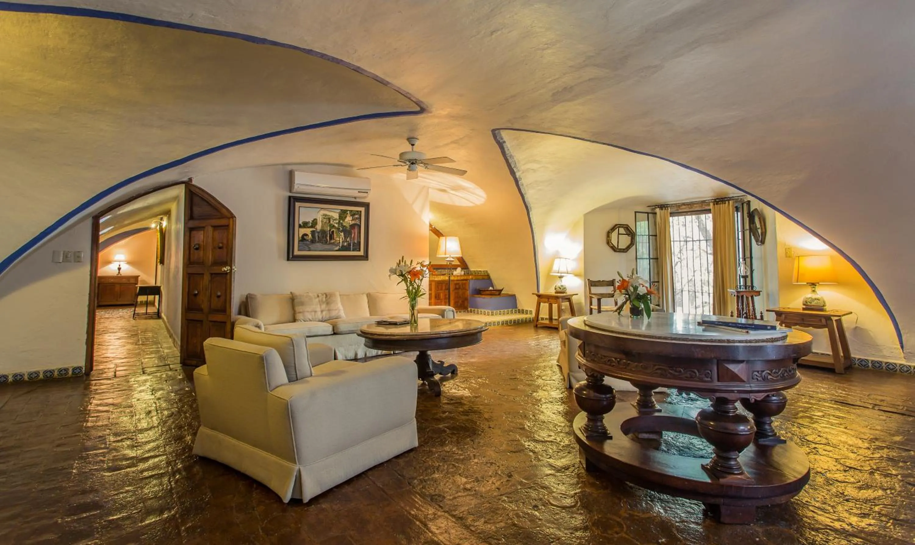 Living room in Hacienda San Gabriel de las Palmas