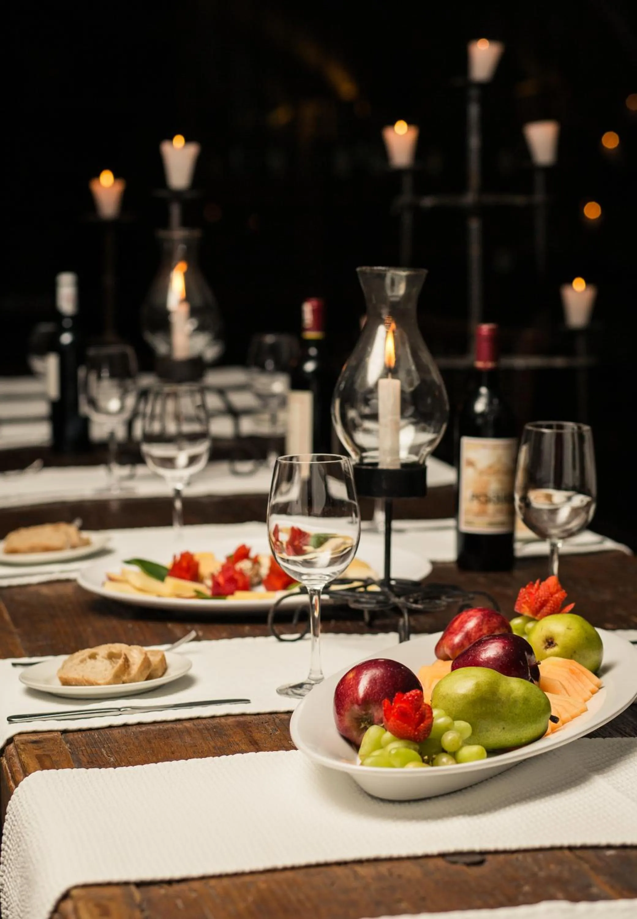 Dinner in Hacienda San Gabriel de las Palmas