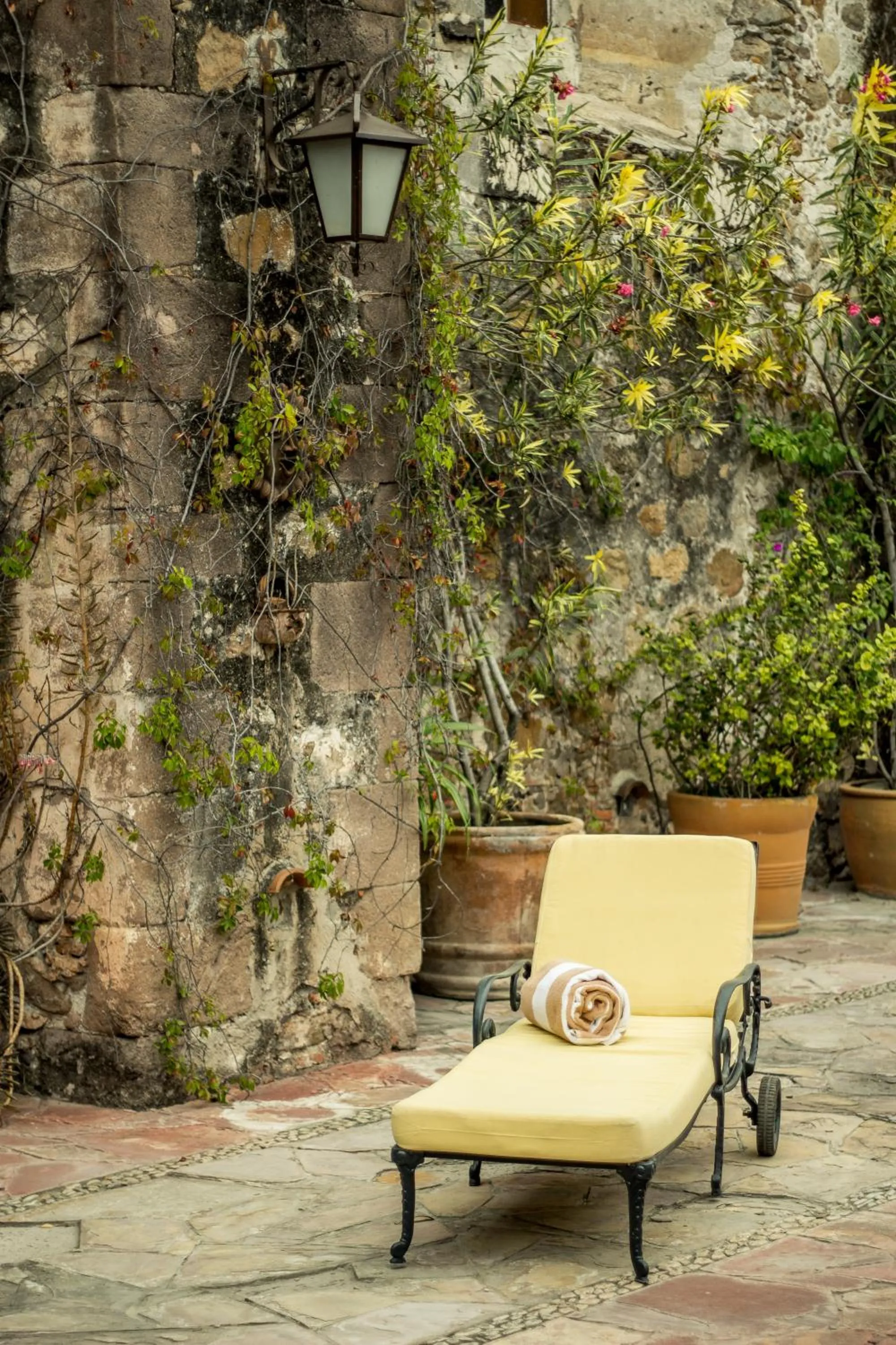 Patio in Hacienda San Gabriel de las Palmas