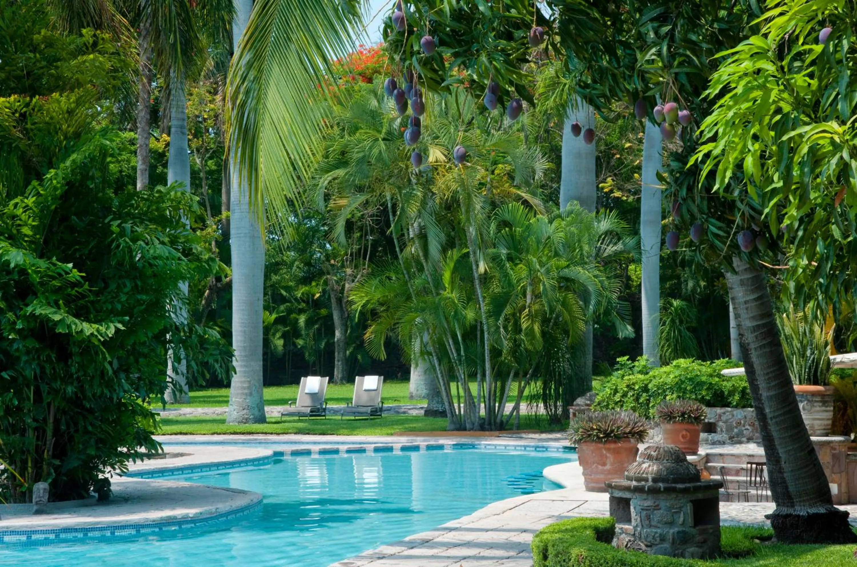 Swimming pool in Hacienda San Gabriel de las Palmas