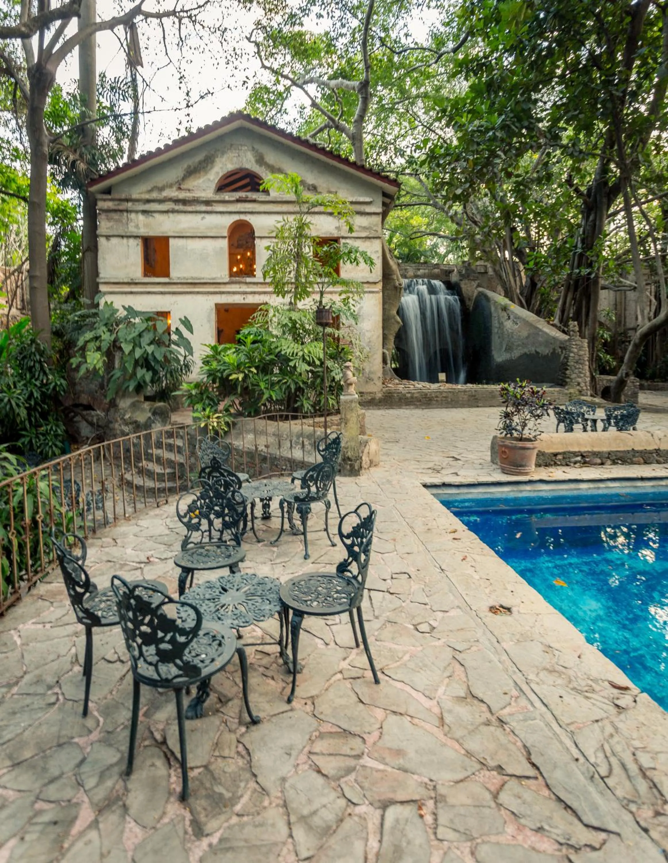 Garden in Hacienda San Gabriel de las Palmas
