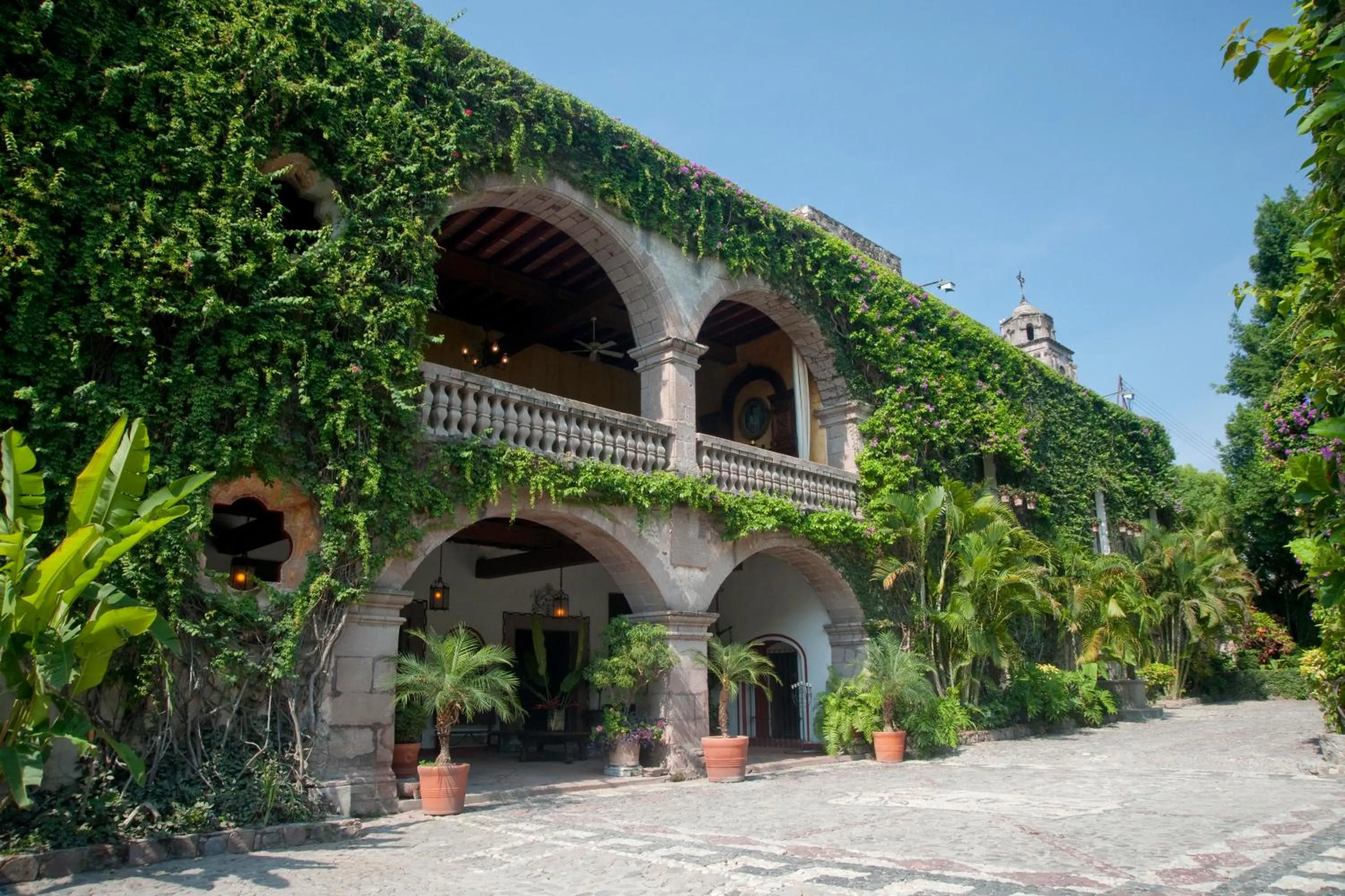 Facade/entrance in Hacienda San Gabriel de las Palmas