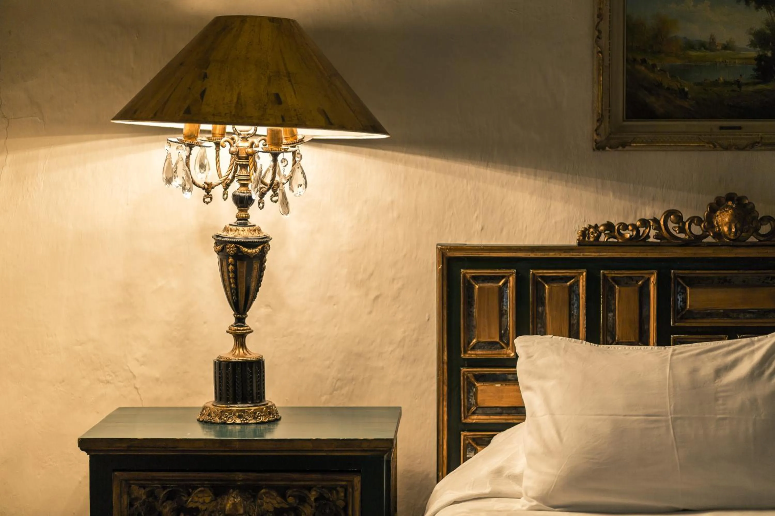 Bed in Hacienda San Gabriel de las Palmas