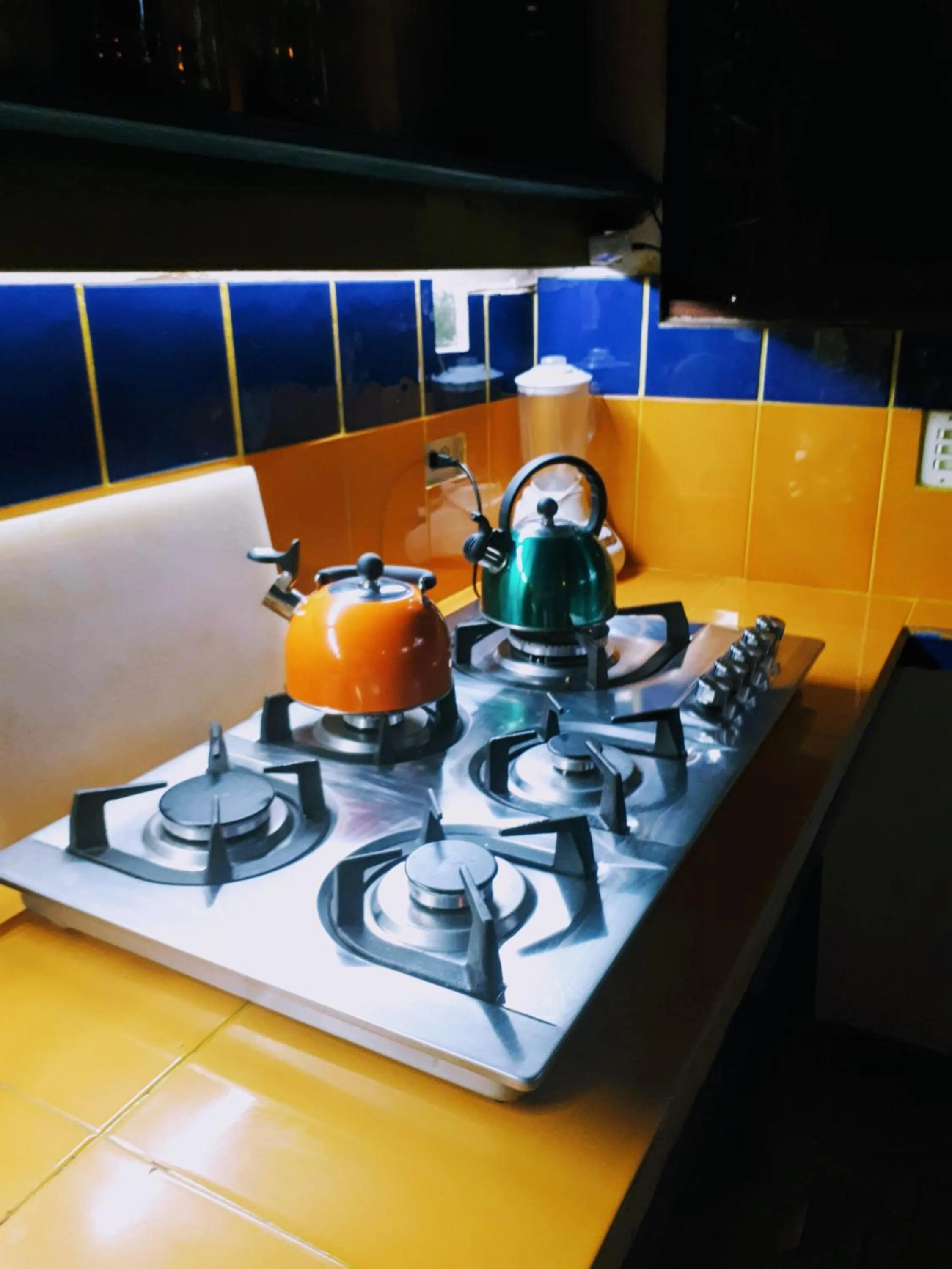 Kitchen or kitchenette in Hostel Candelaria