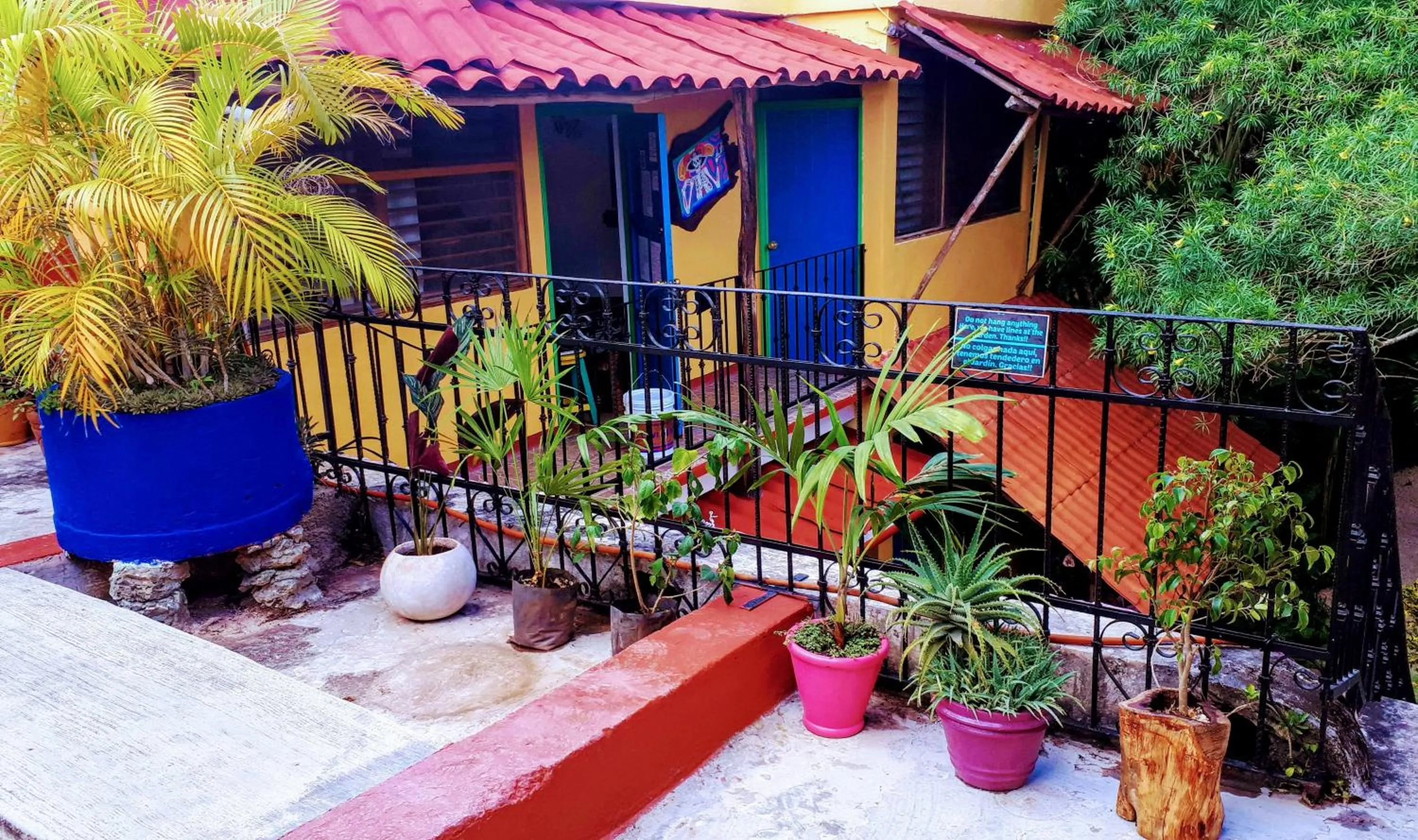 Balcony/Terrace in Hostel Candelaria