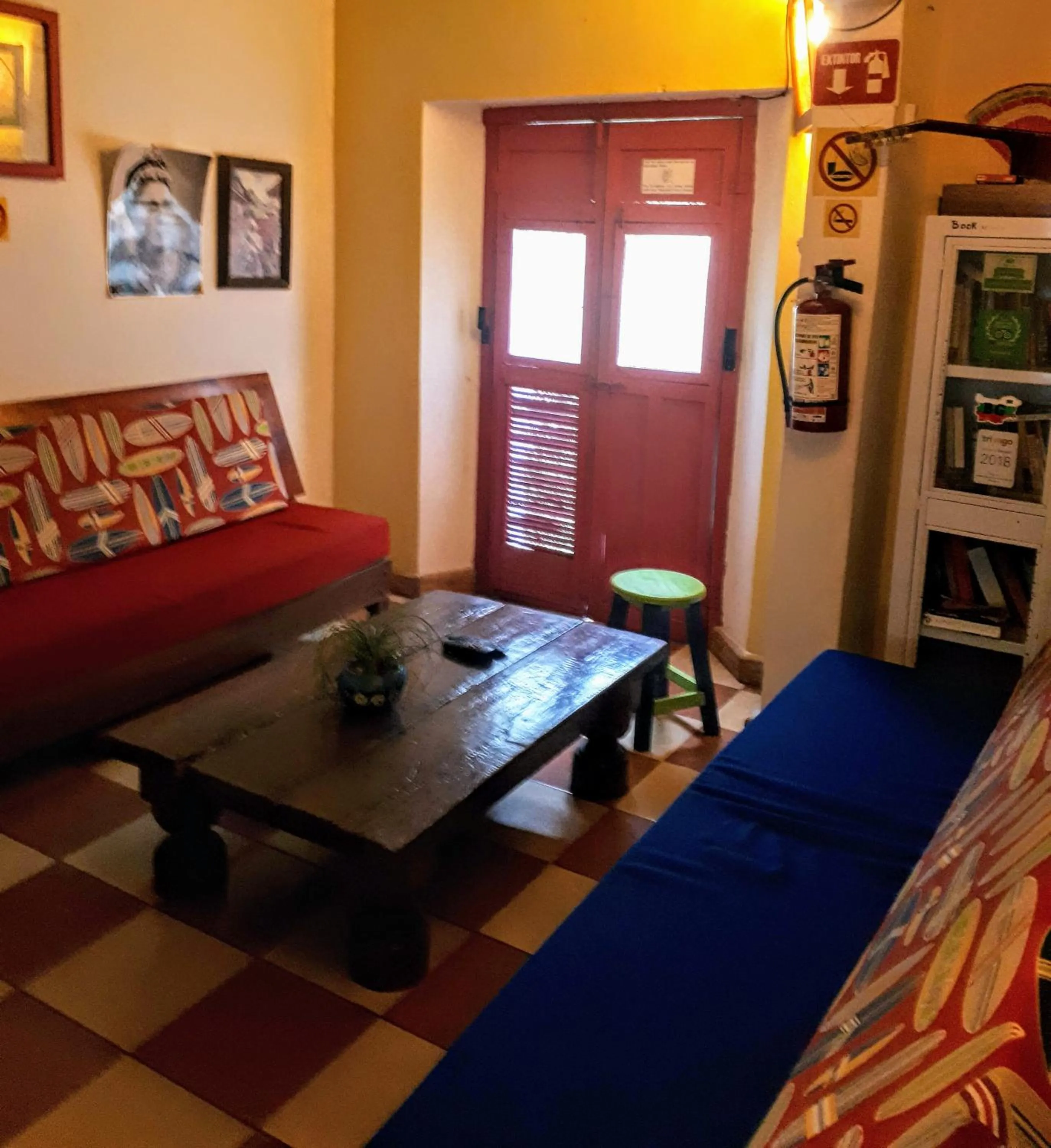 Living room, Bed in Hostel Candelaria