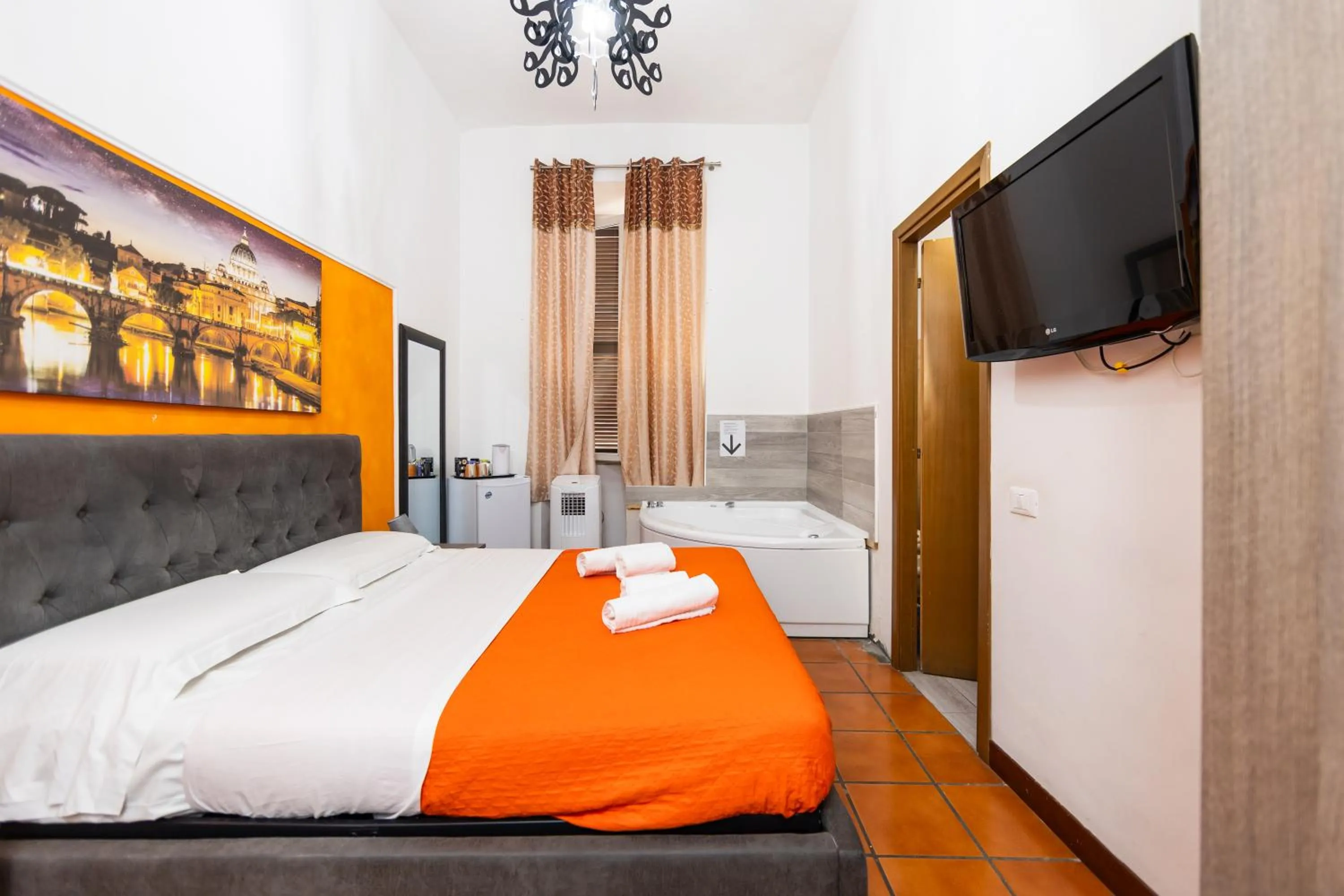 Photo of the whole room, Bed in Imperiale Top