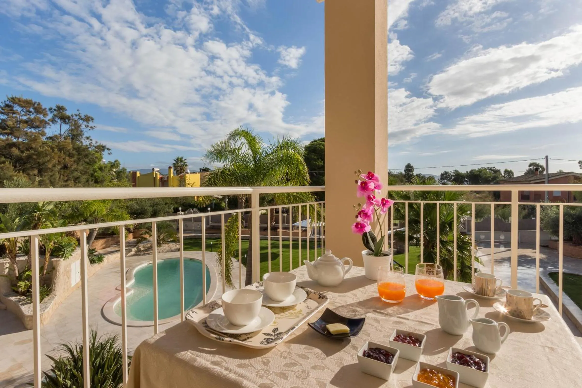 Balcony/Terrace in Villa Furoa