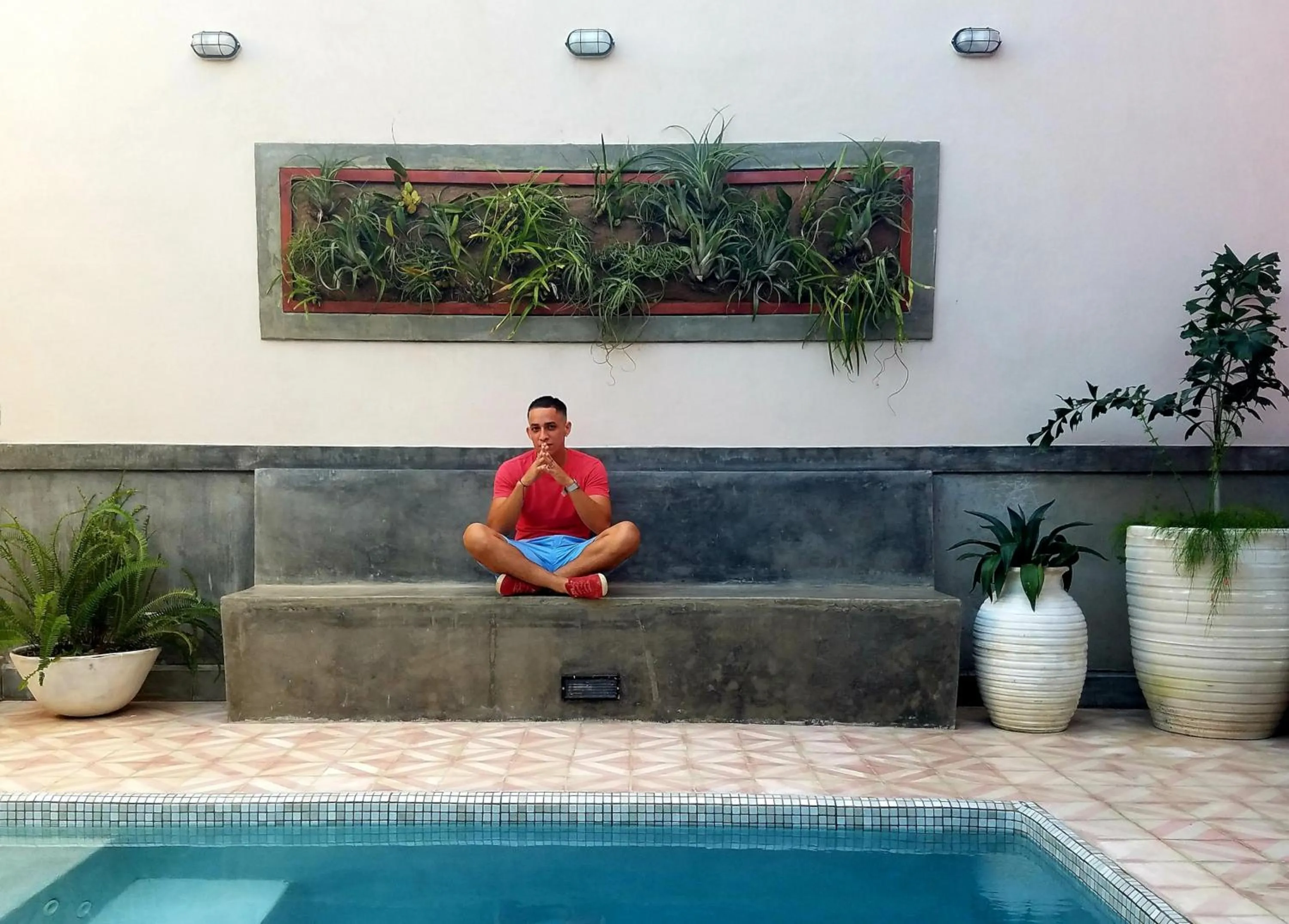 Patio in Nest Bar Casita, Granada