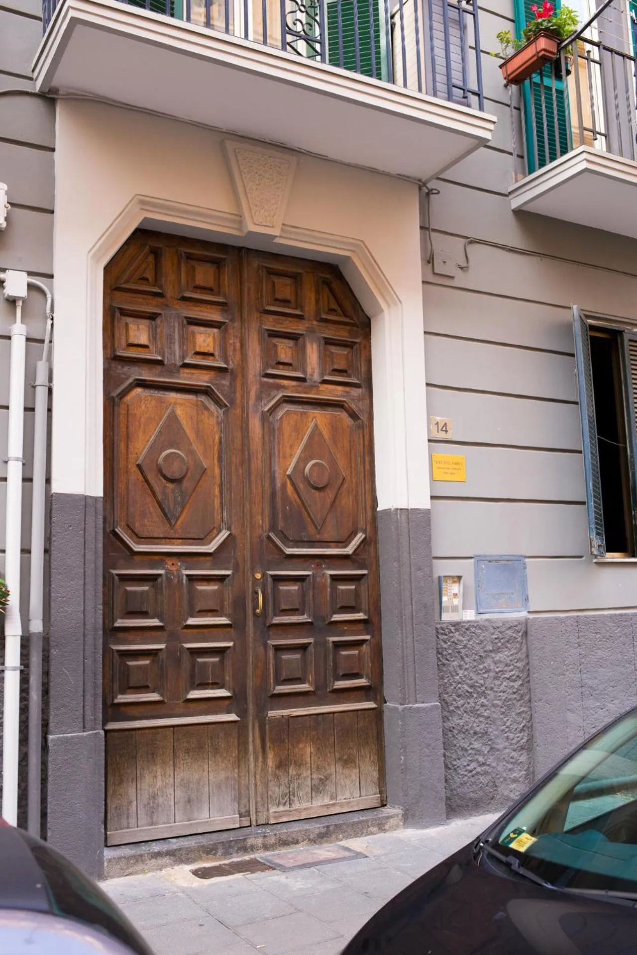 Property building in B&B Sosta Flegrea