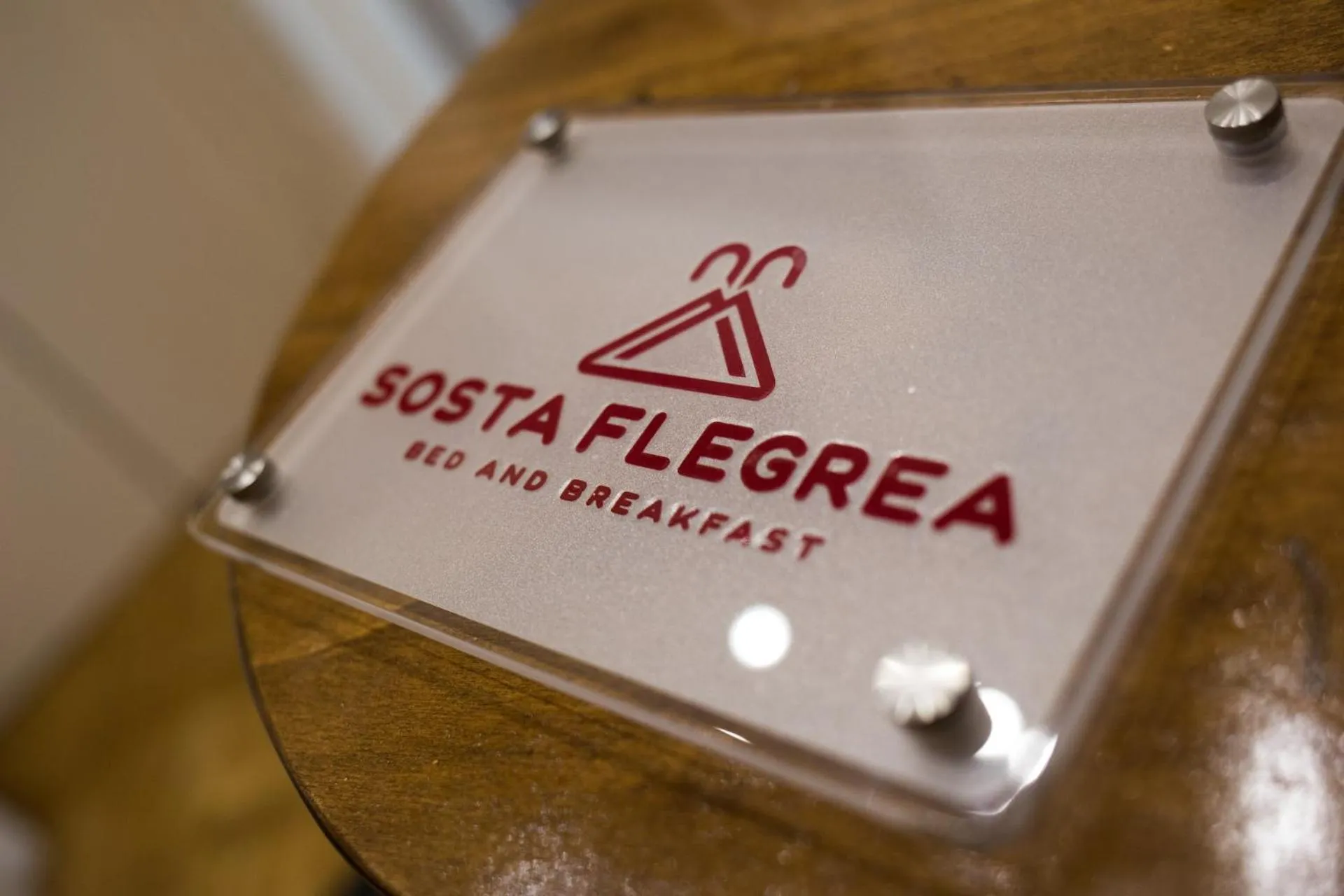 Logo/Certificate/Sign in B&B Sosta Flegrea