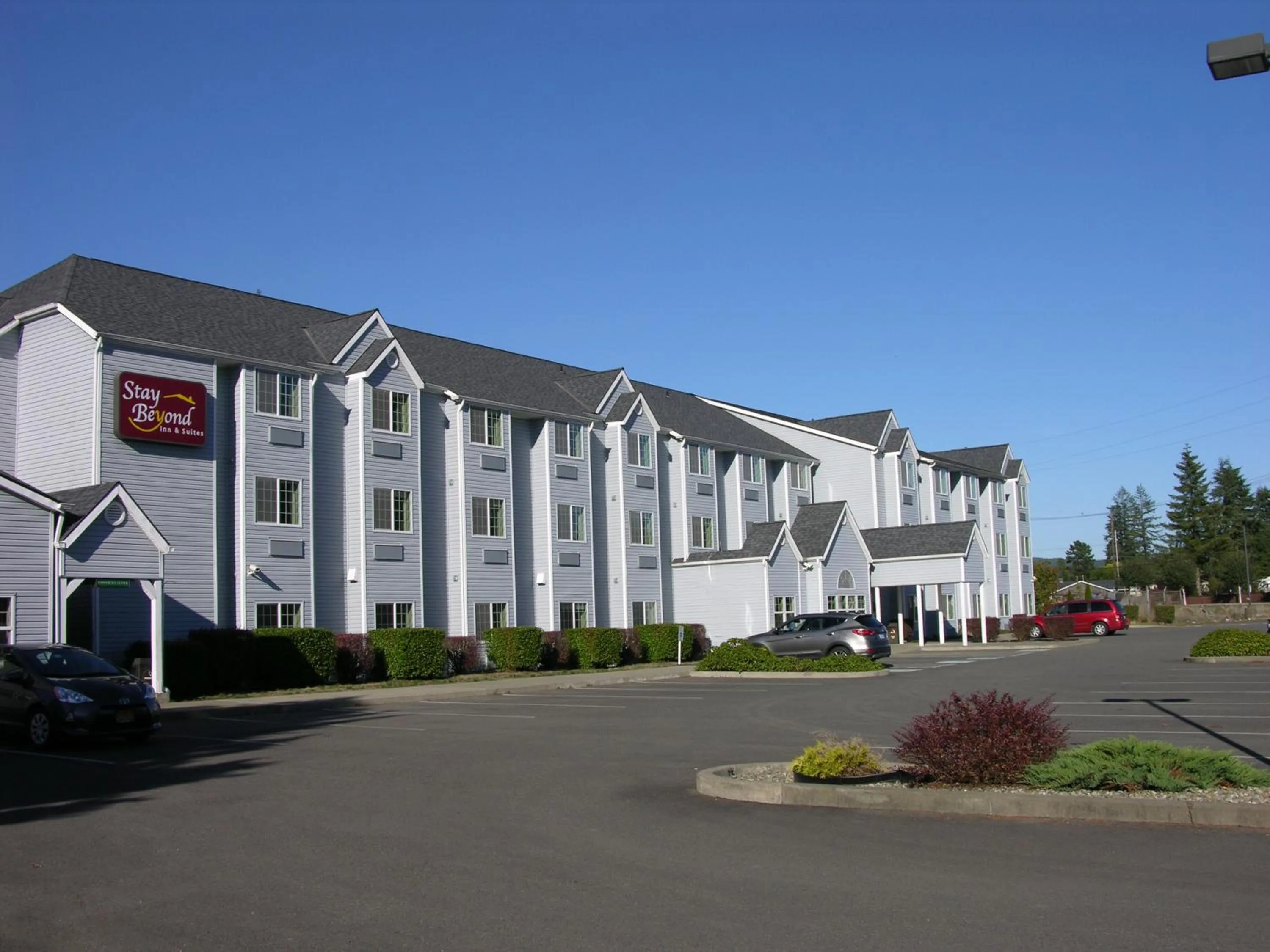Property building in Stay Beyond Inn & Suites