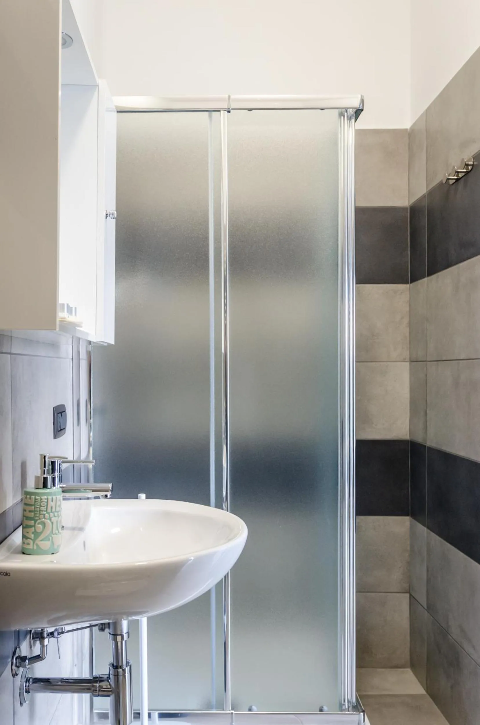 Shower in La Montrucca Camere