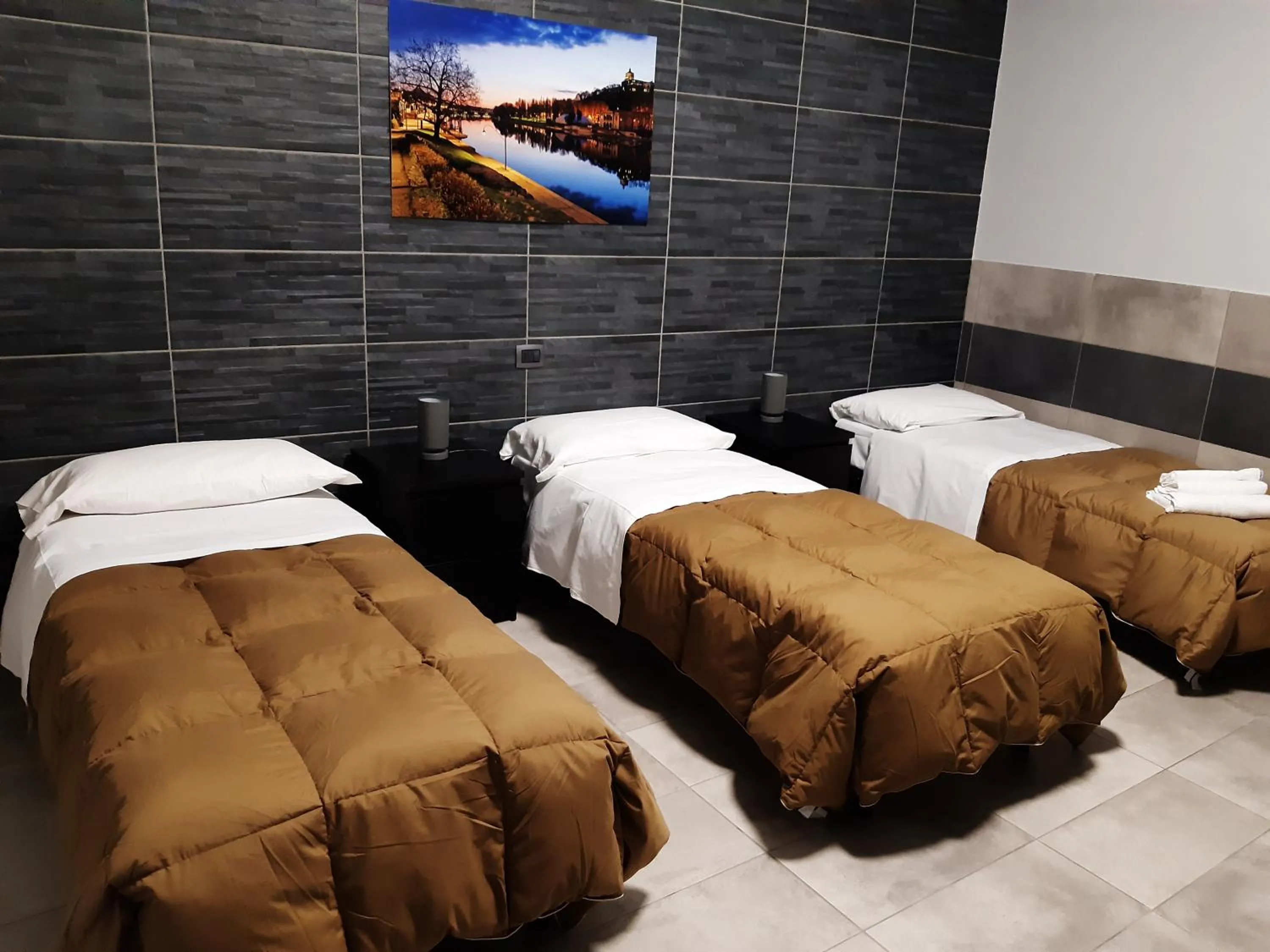 Bed in La Montrucca Camere