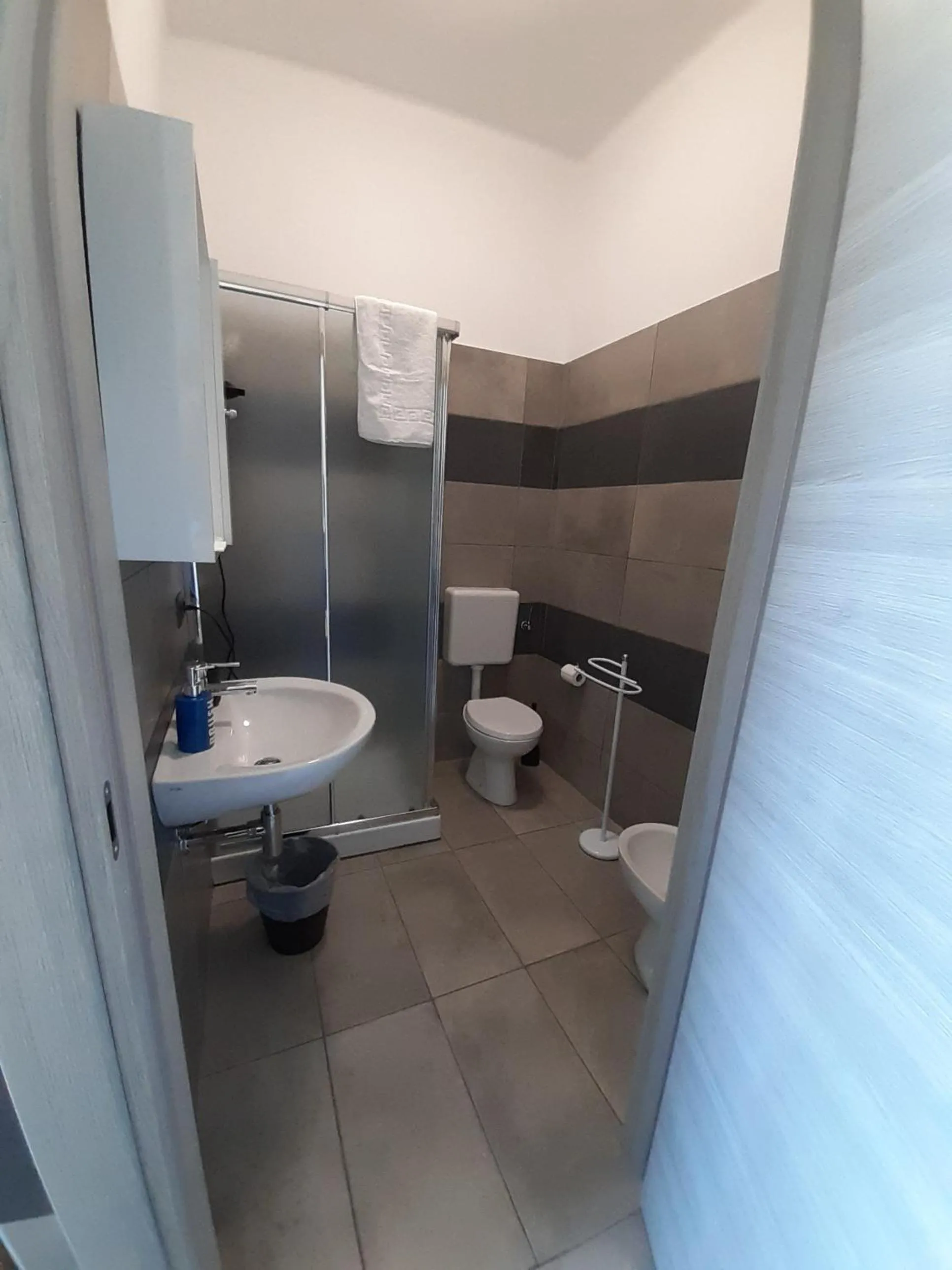 Bathroom in La Montrucca Camere