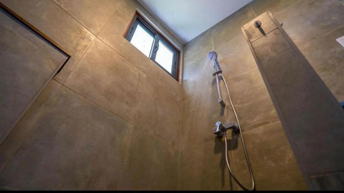 Shower in Houttuyn Wellness River Resort