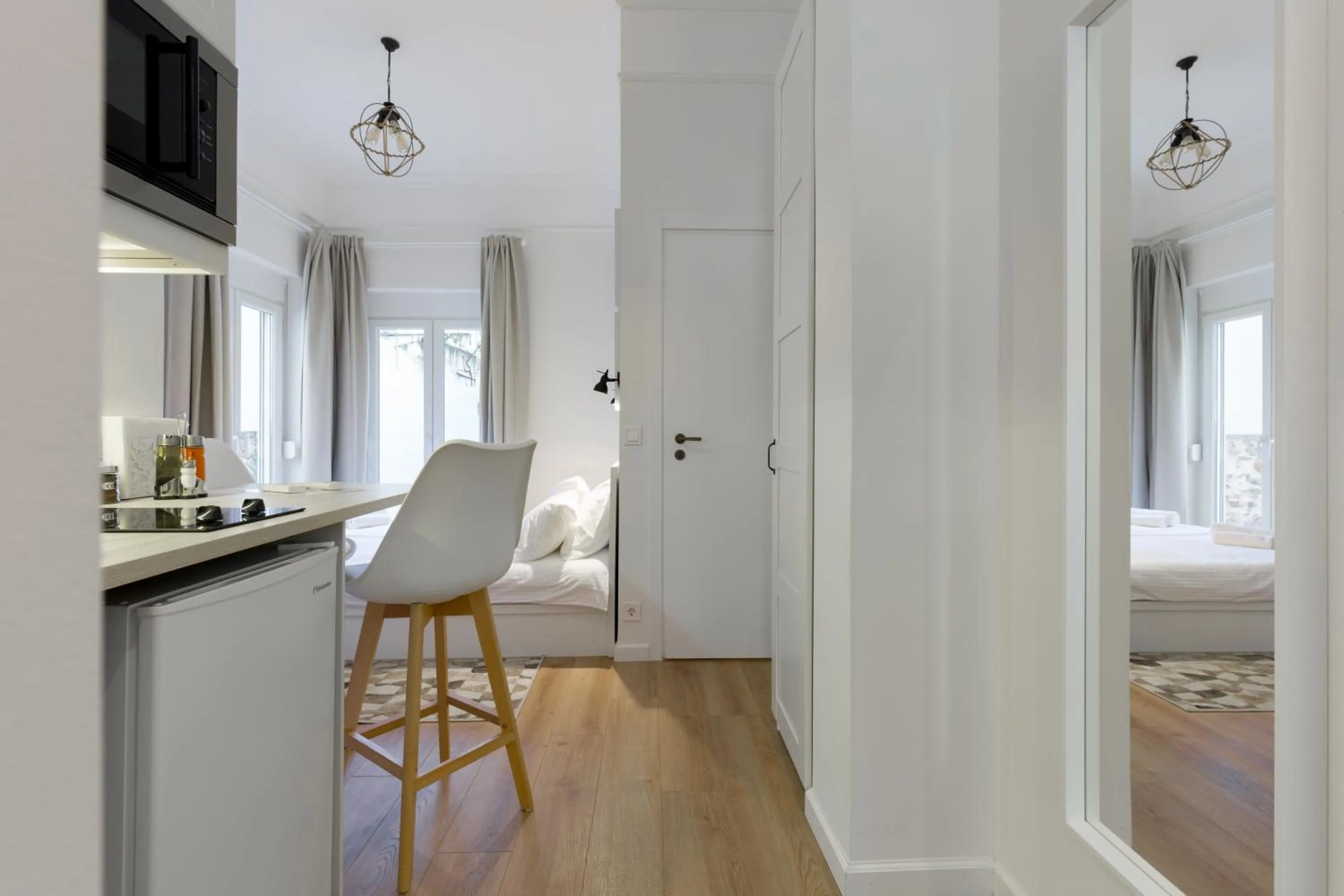 Kitchen or kitchenette, Bed in Dinostratus House